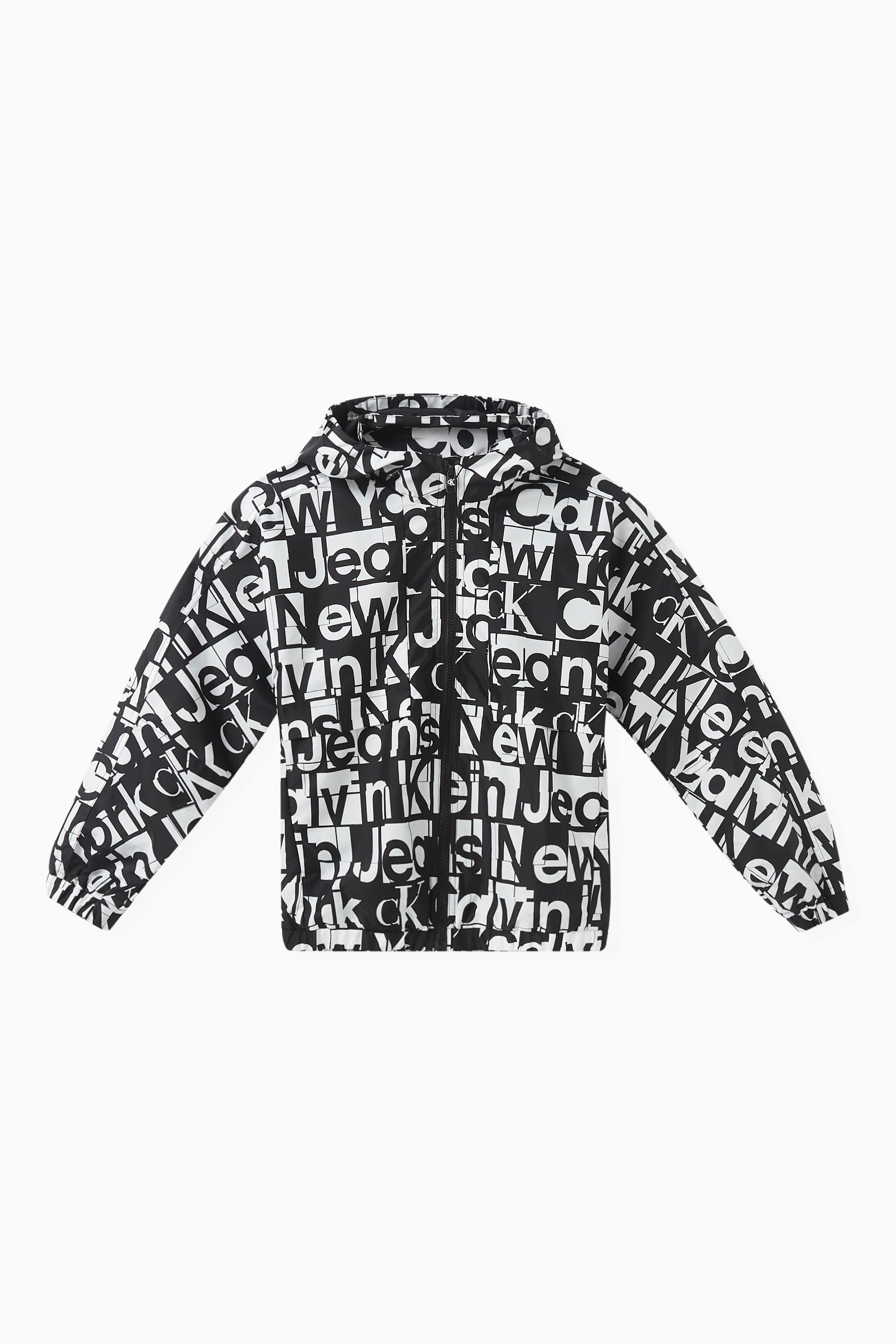 Calvin klein windbreaker shop jacket with block logo