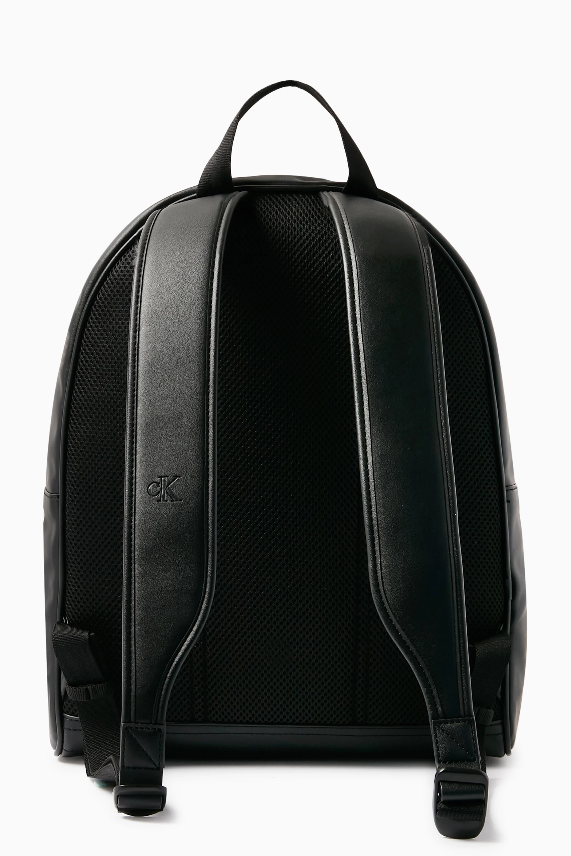 Calvin klein online leather backpack mens