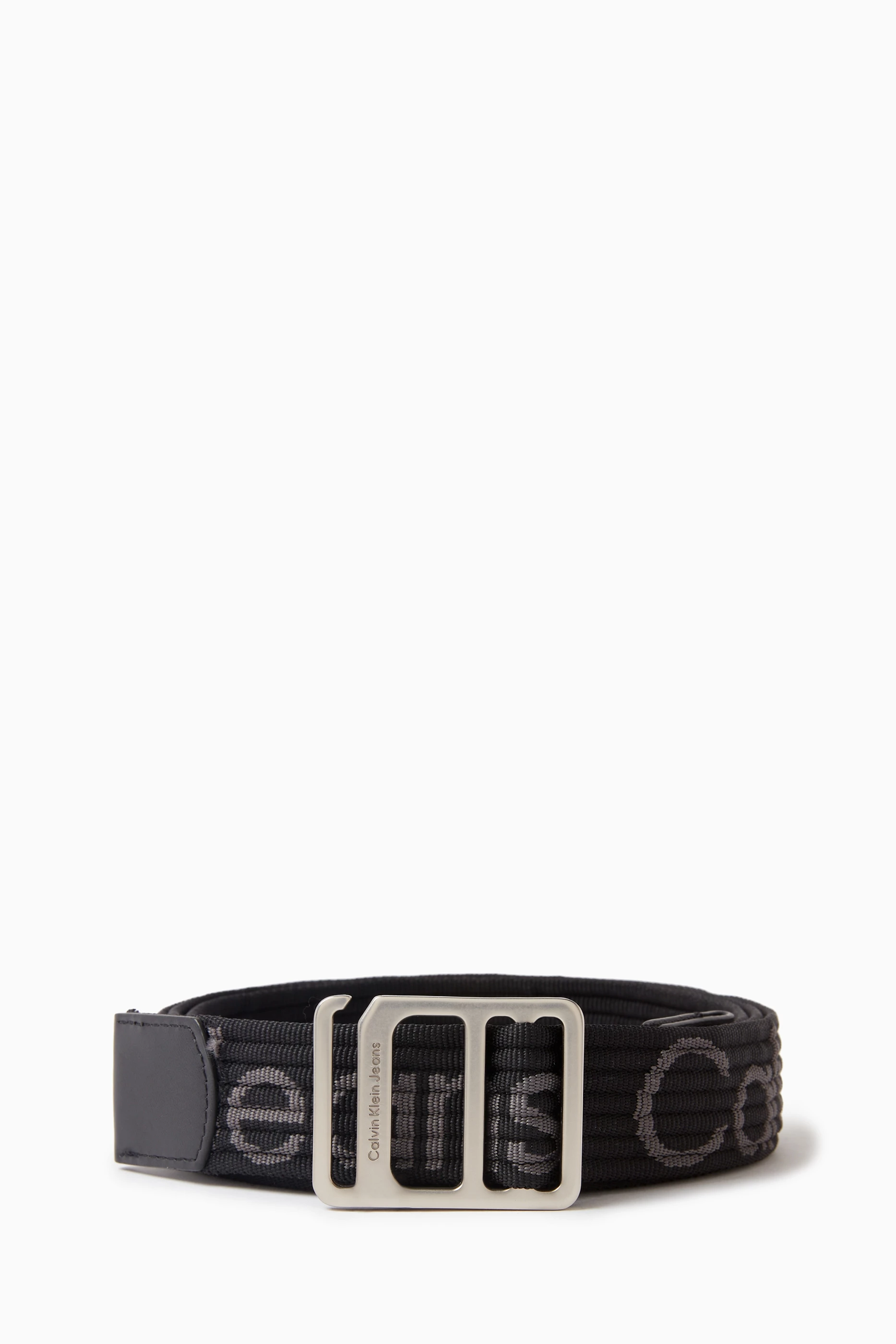 Calvin klein shop belt white