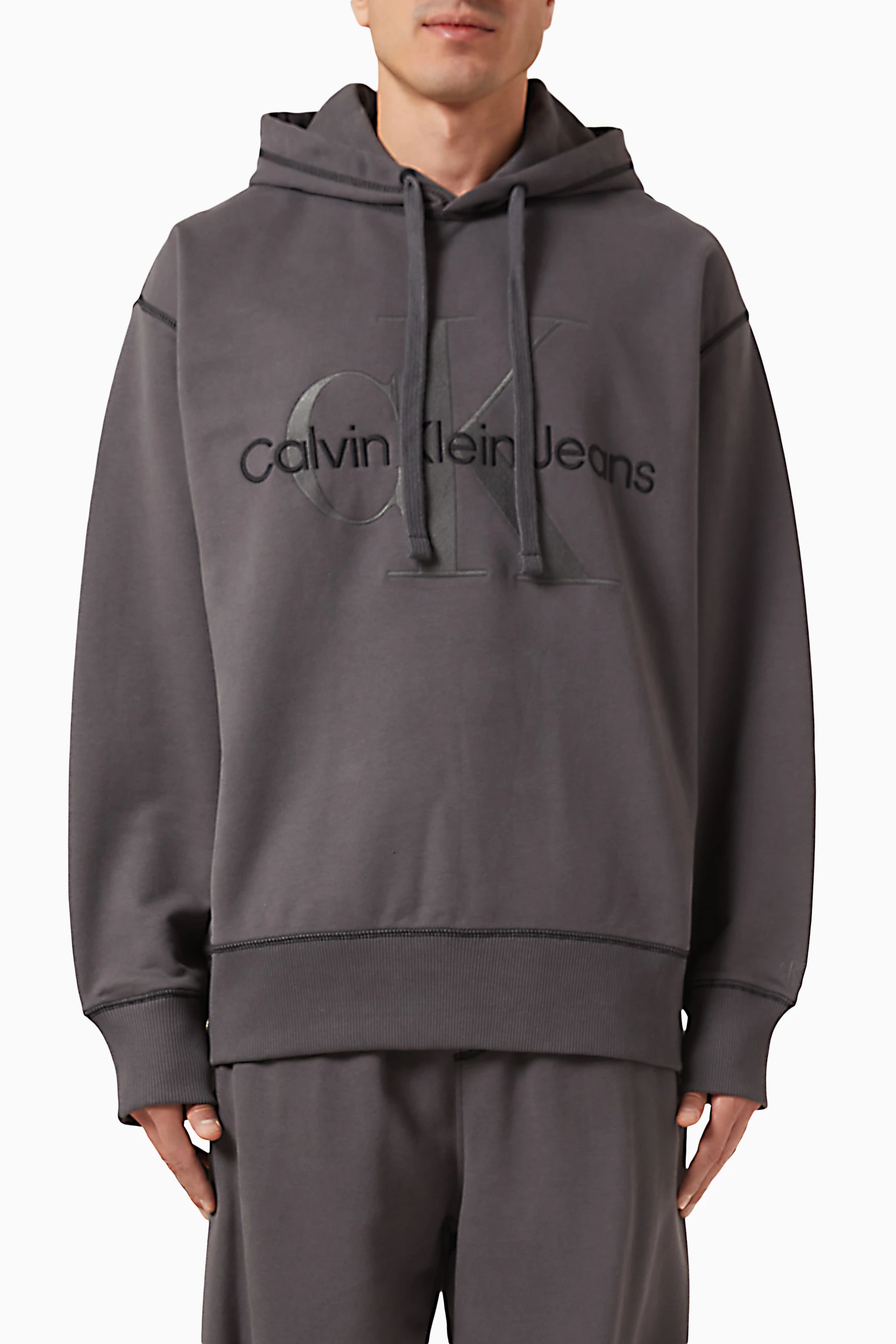 Calvin klein 2025 long hoodie