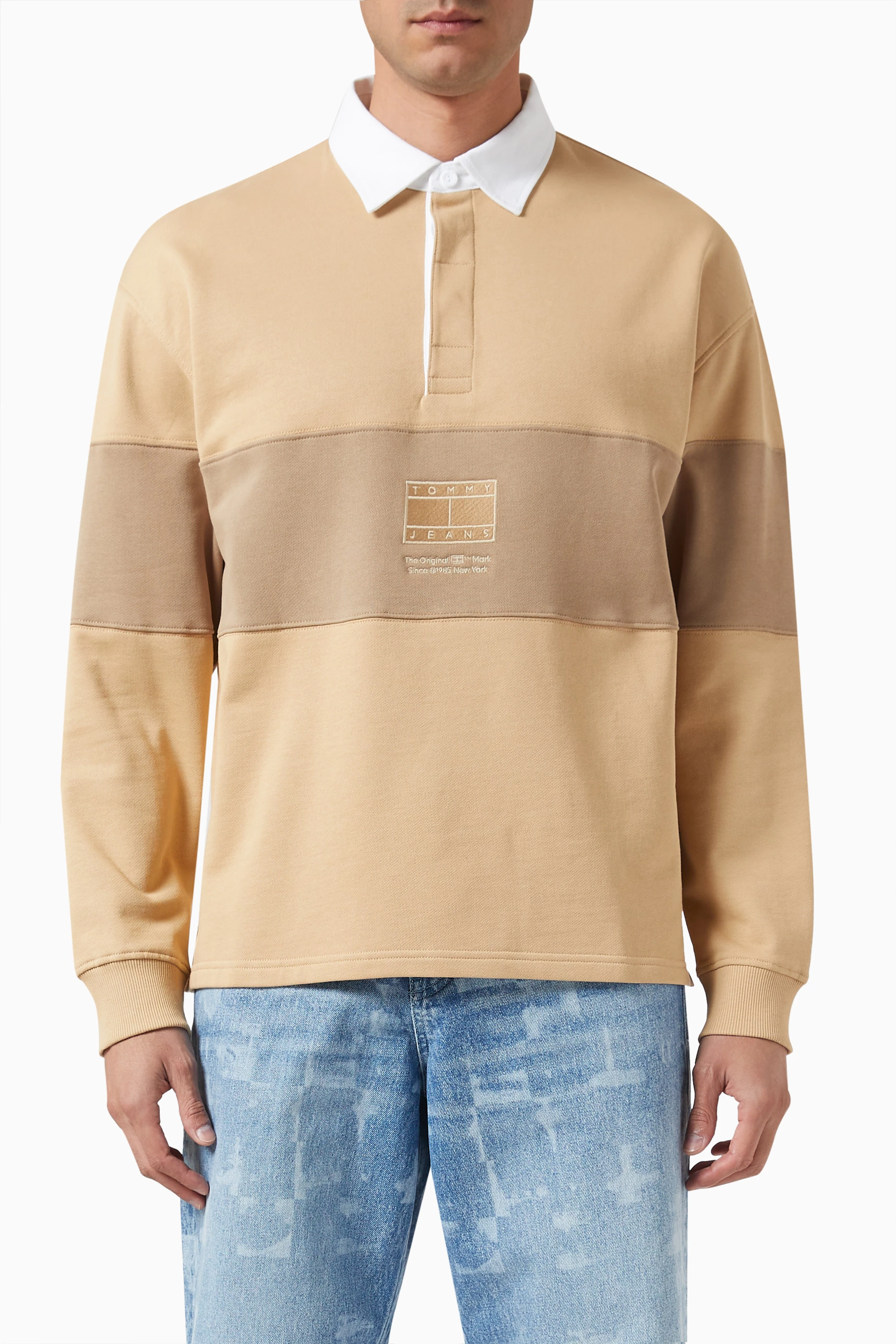 Guess jeans rugby sales shirt