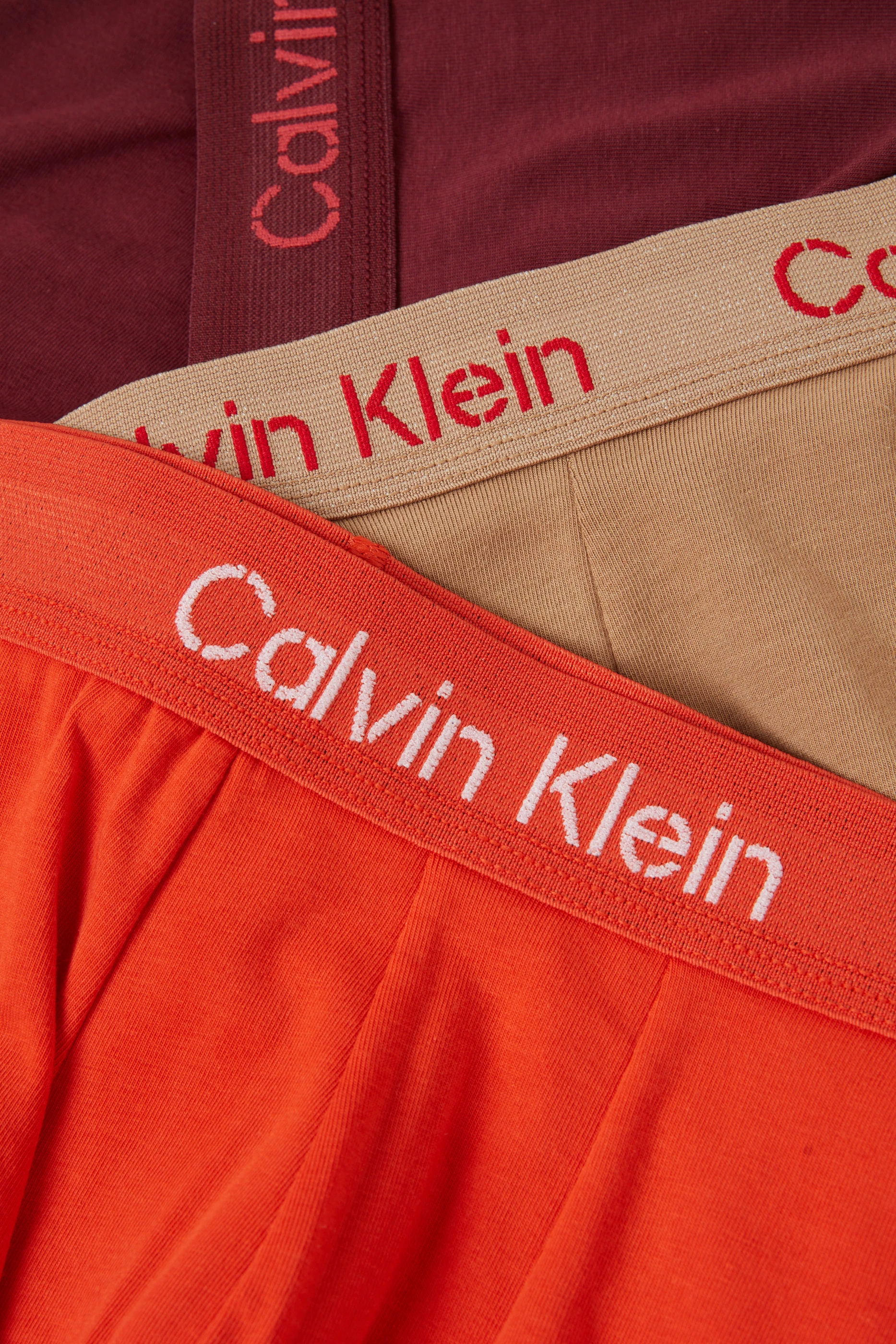 Orange calvin sales klein underwear