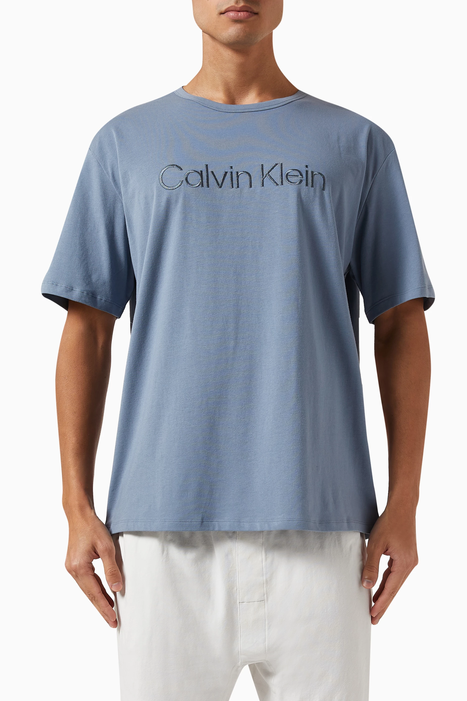 Calvin klein crew neck t shirt sales