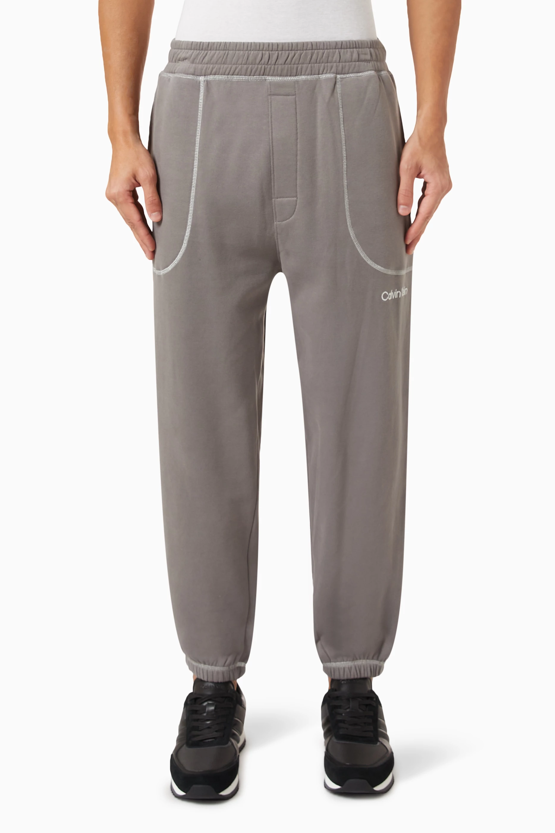 Calvin klein 2025 gray sweatpants