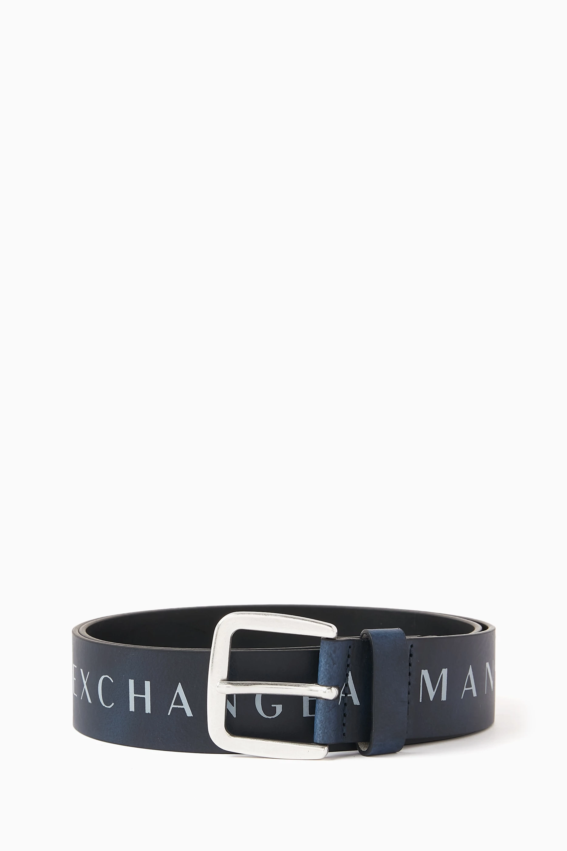 Armani exchange belt men sale
