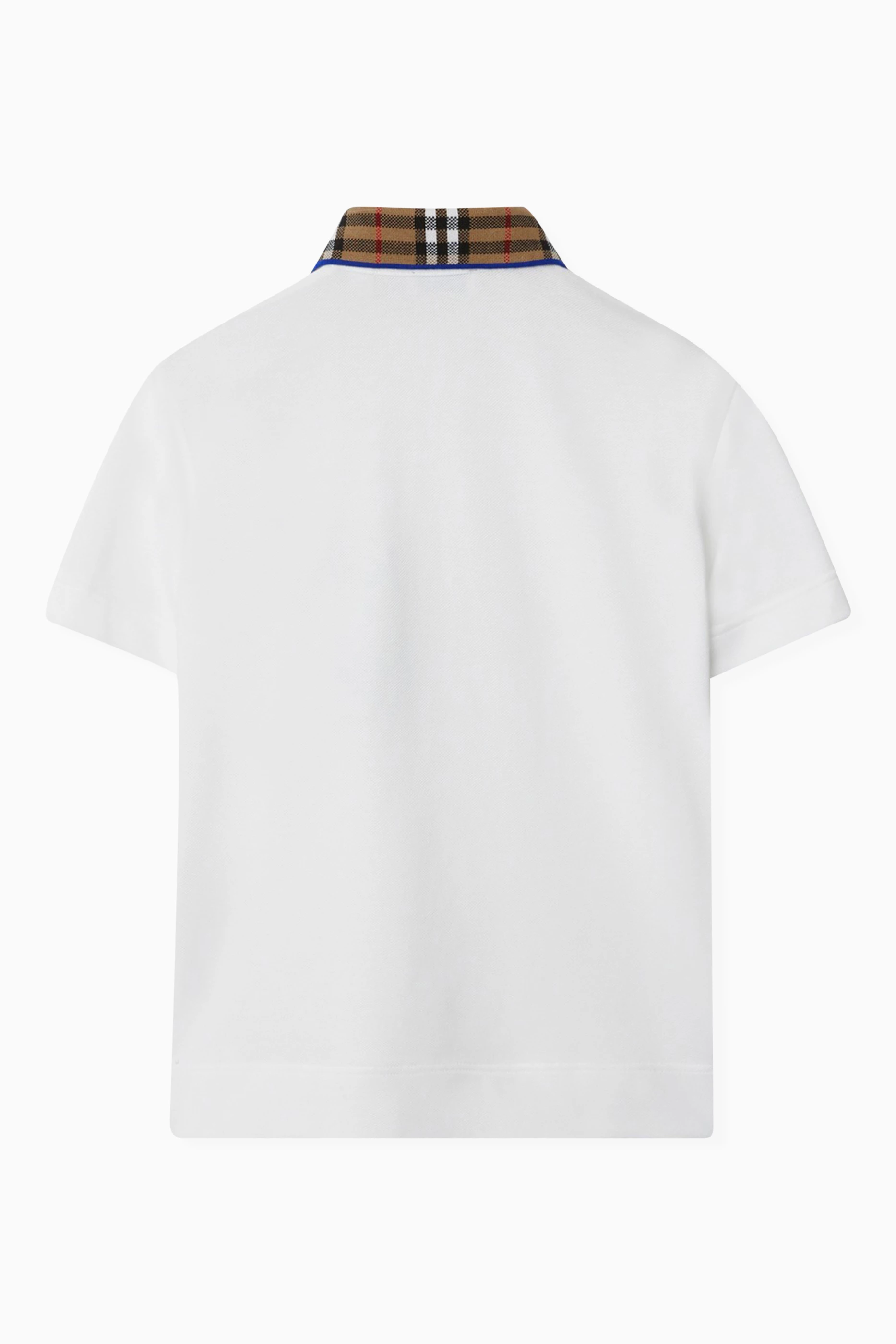Burberry collar polo shirt hotsell