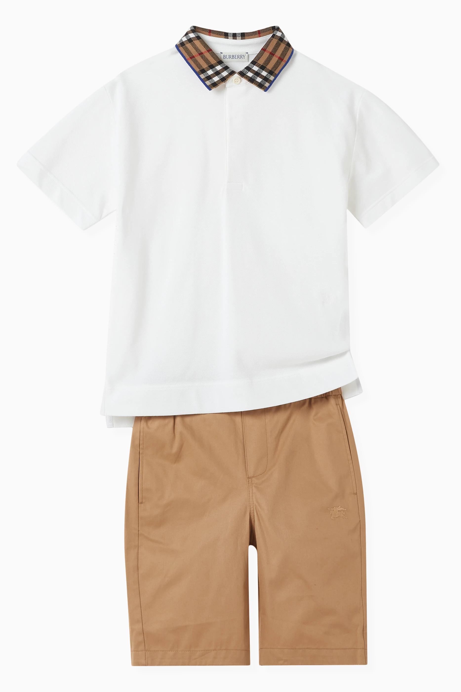 Burberry collar shop shirt