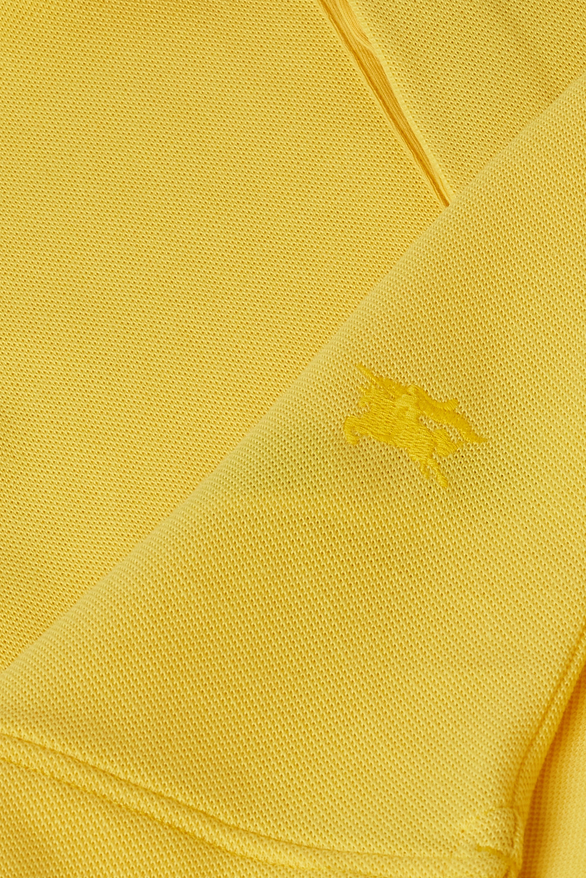 Burberry outlet polo yellow