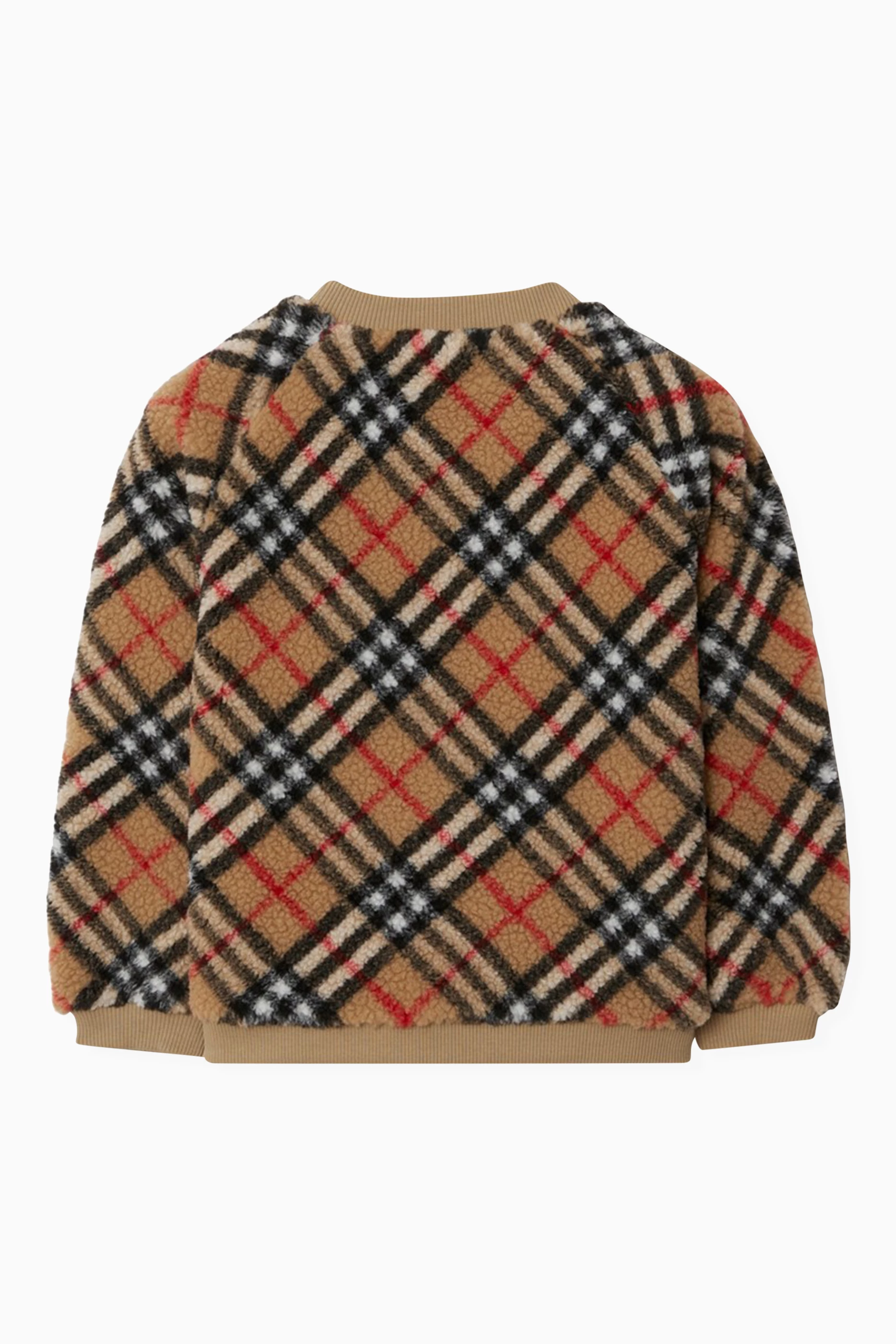 Burberry deals check sweater
