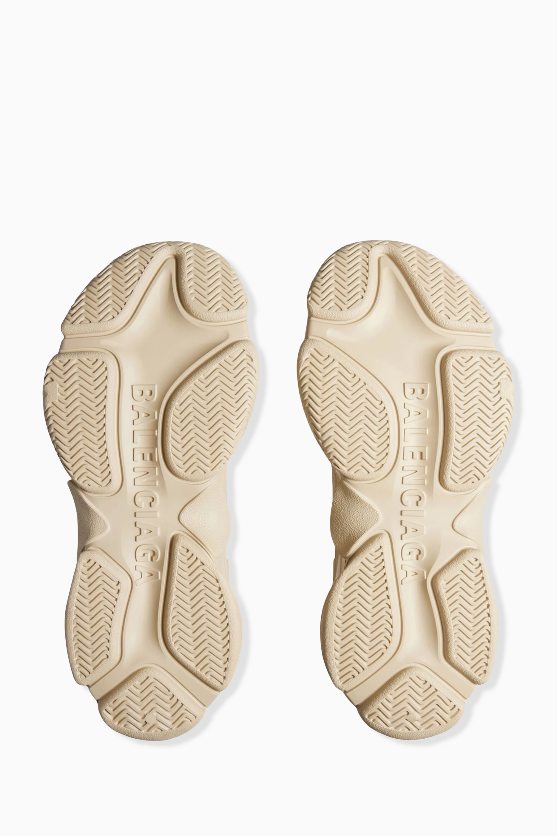 Buy Balenciaga Neutral Triple S Mold Sneakers in EVA for Women in