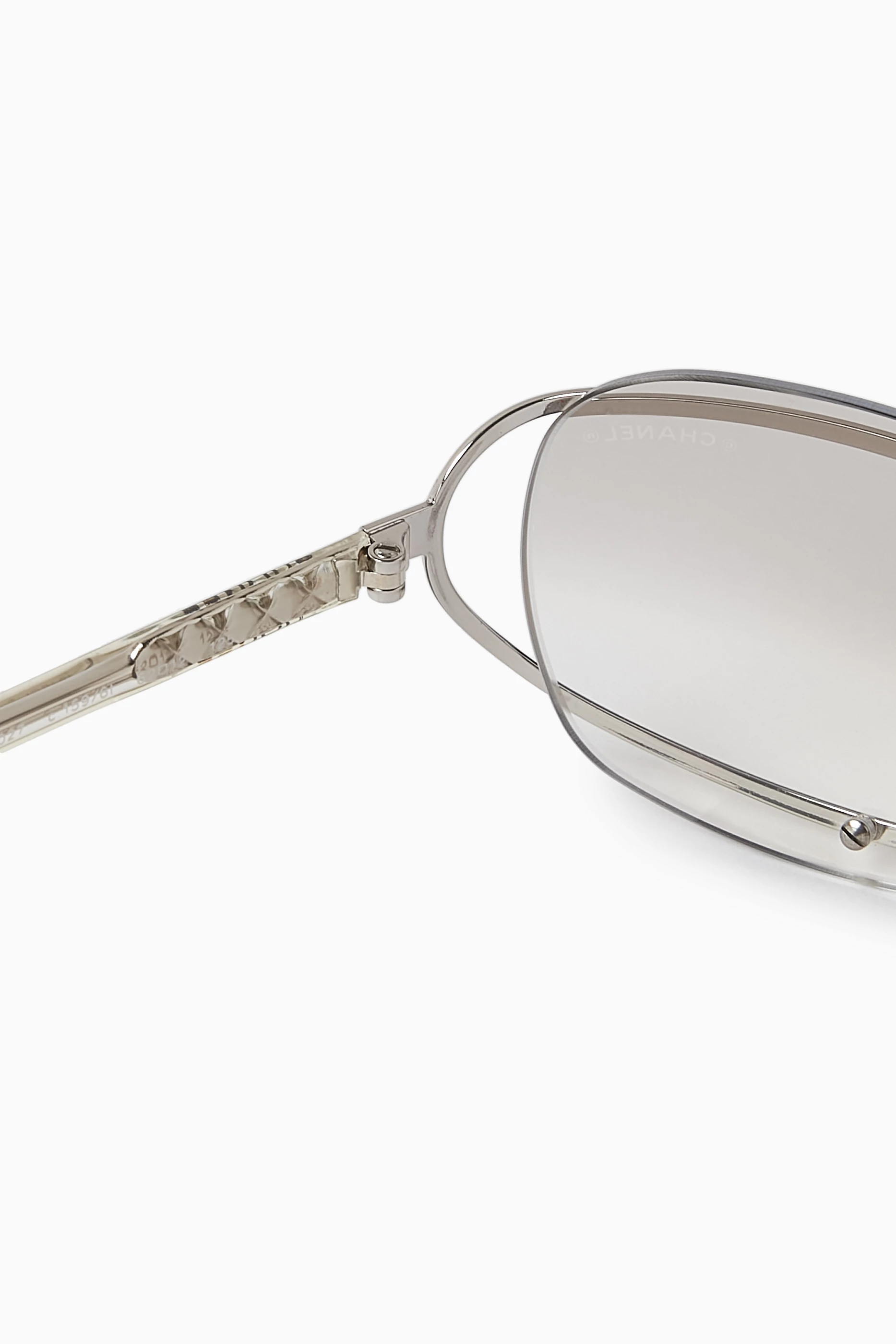 Chanel top rimless sunglasses