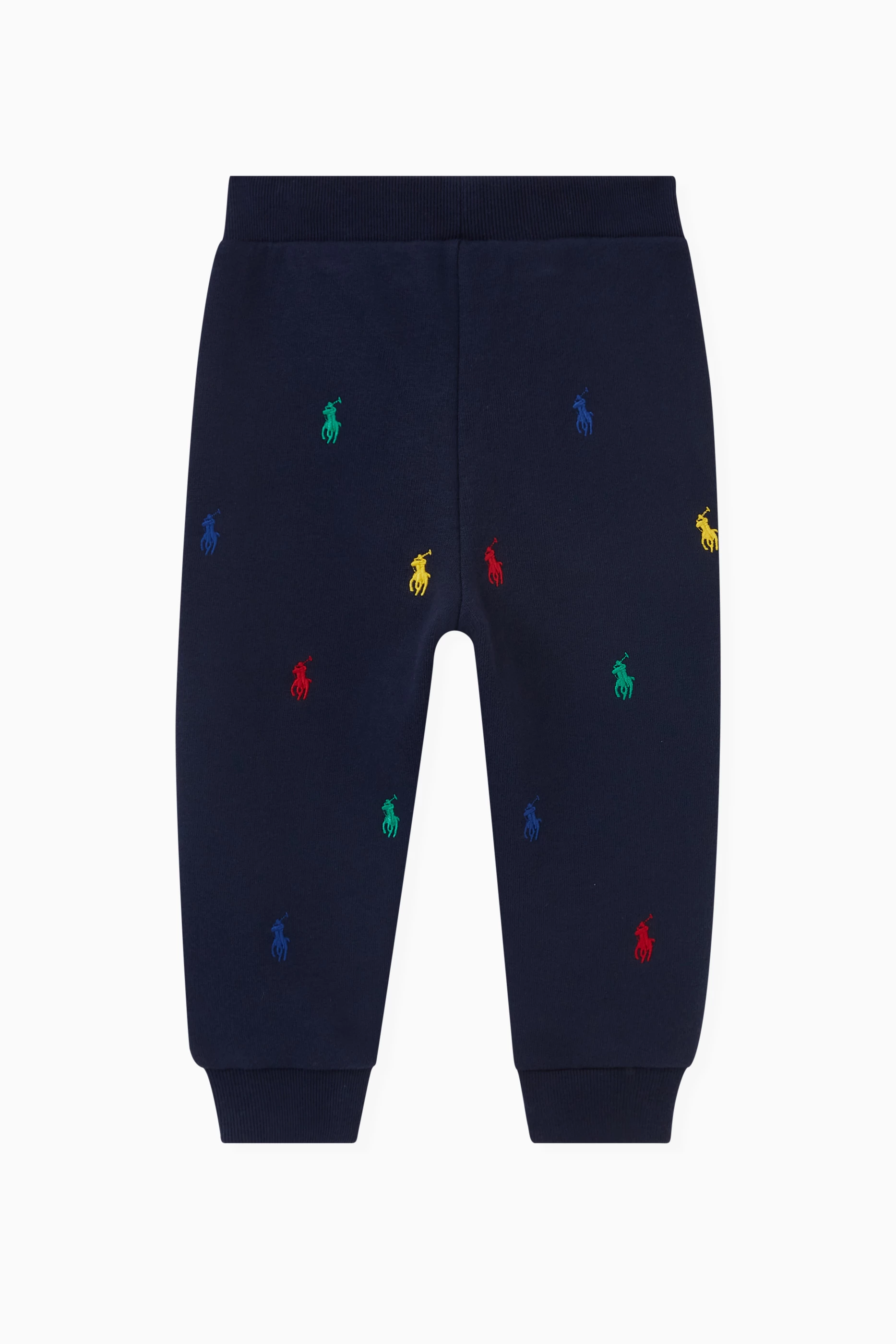 Buy Polo Ralph Lauren Blue Pony Print Pyjama Pants in Cotton for Men in UAE