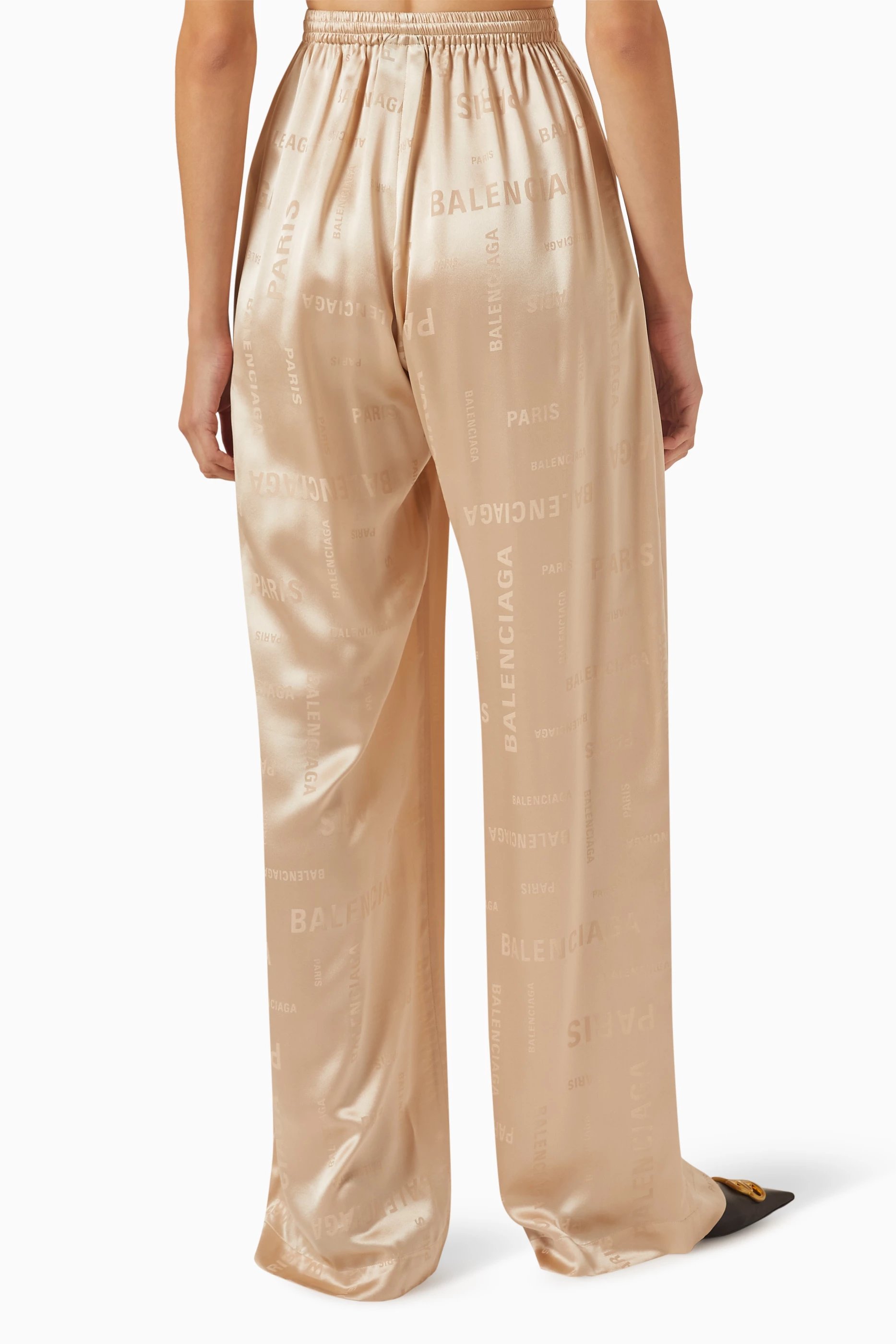 Balenciaga pants womens gold deals