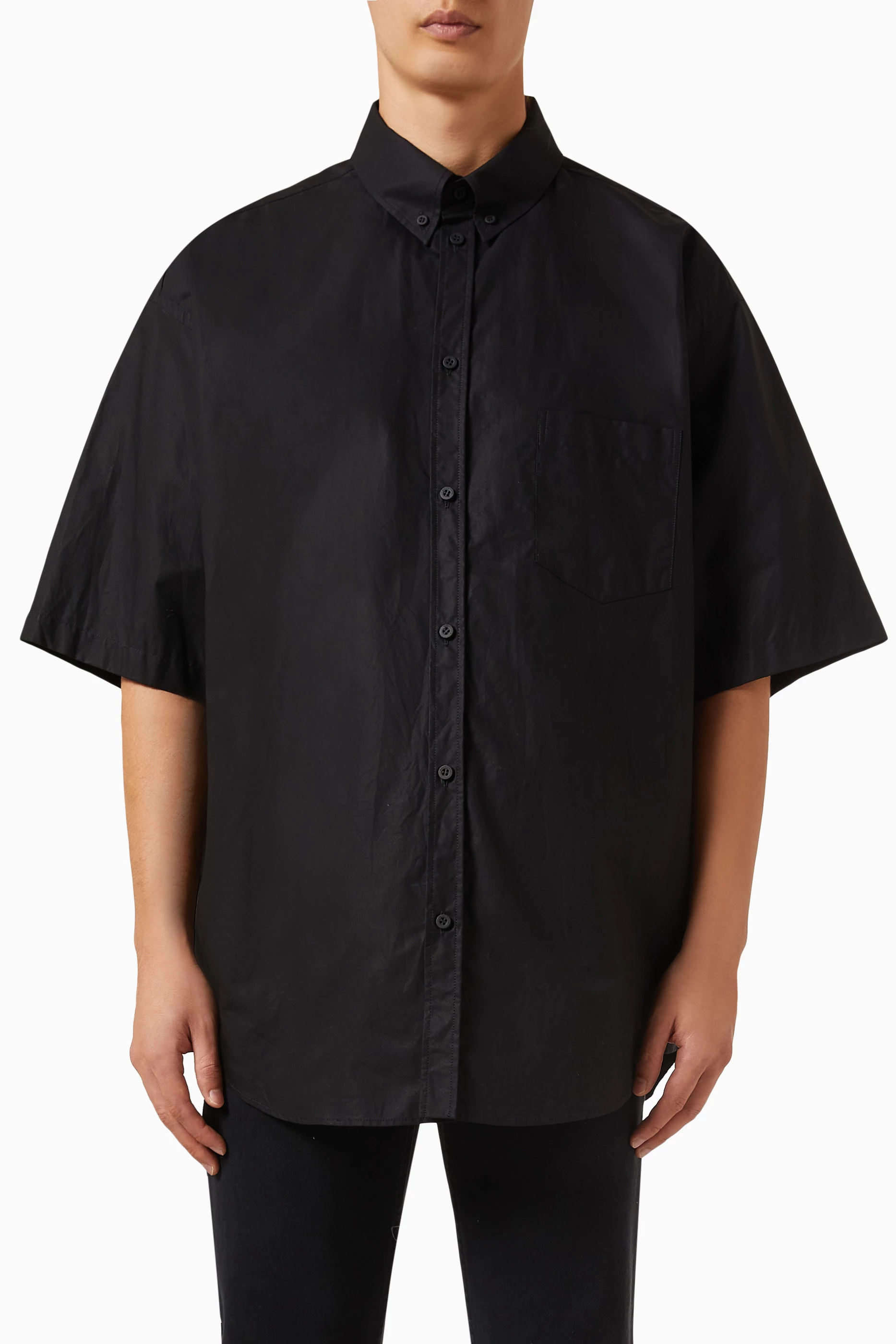 Balenciaga button up new arrivals shirt