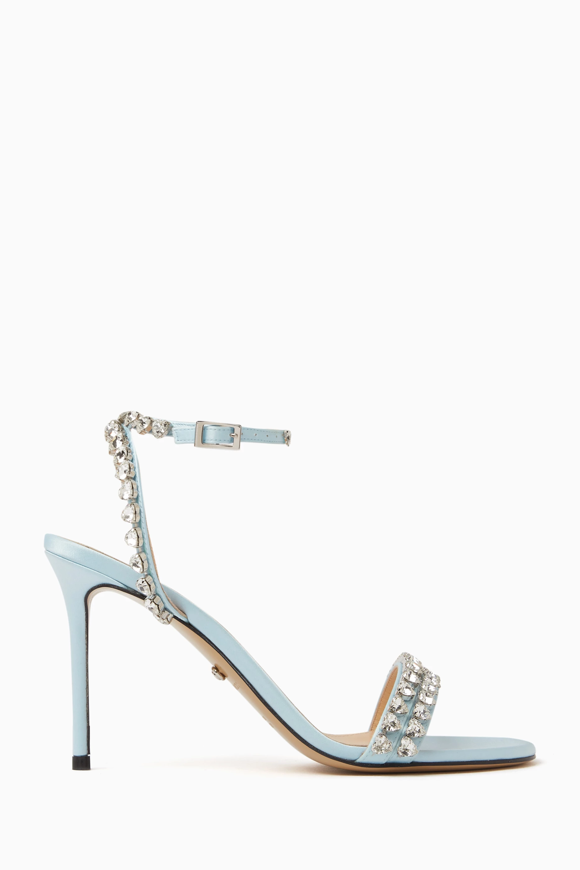 Crystal best sale embellished sandals