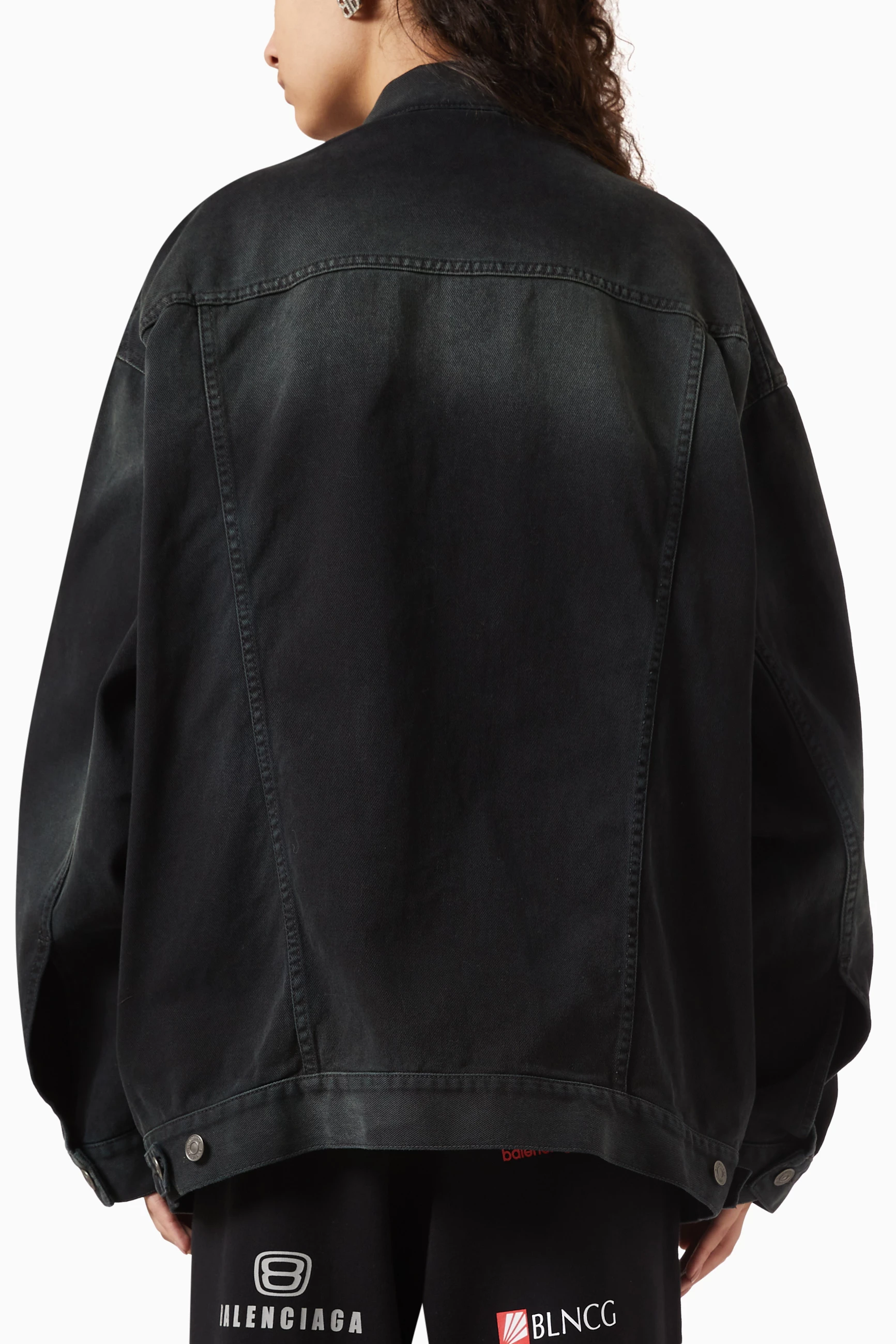 Balenciaga cut waistband sales jacket