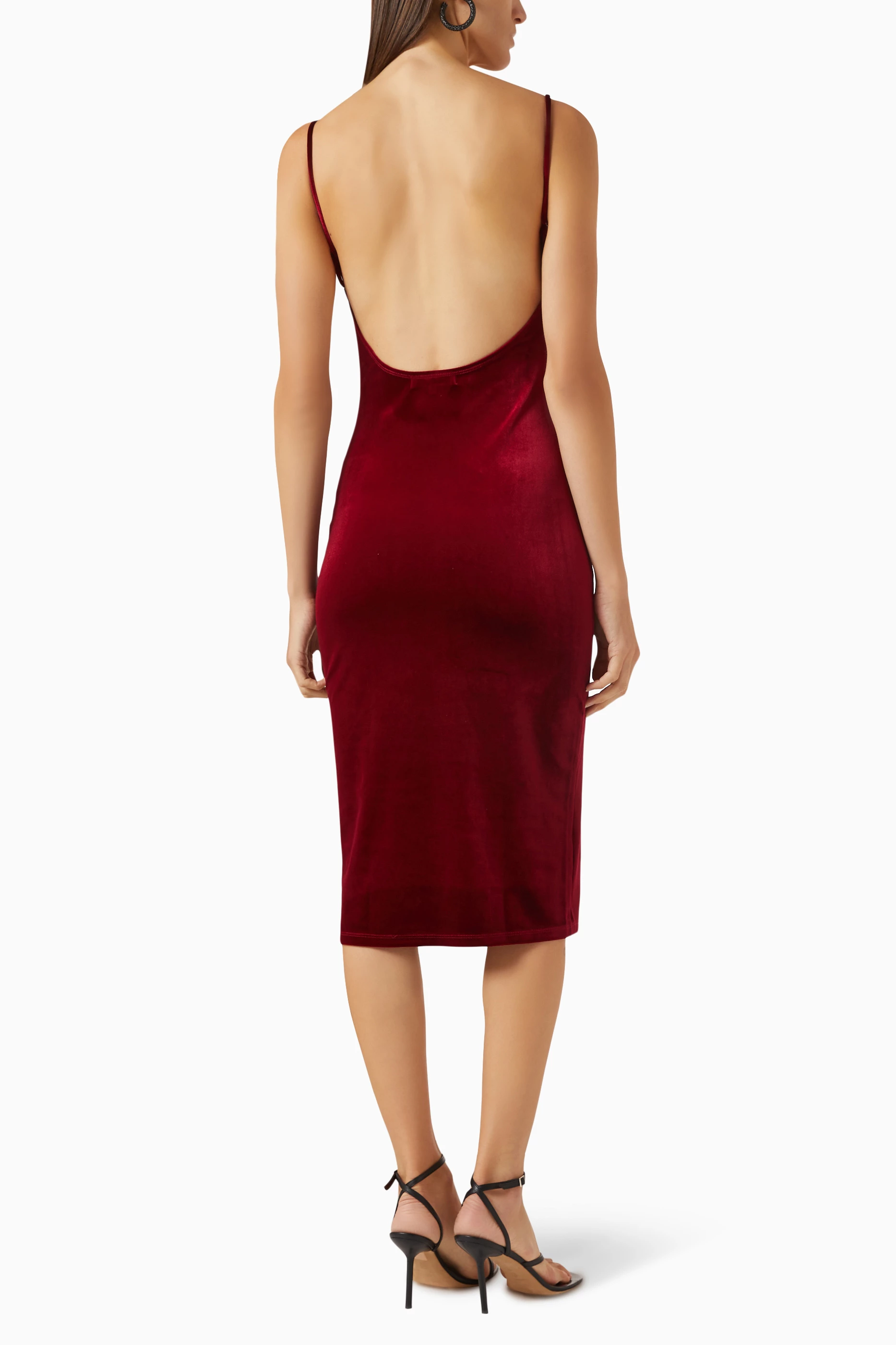 Reformation burgundy dress deals