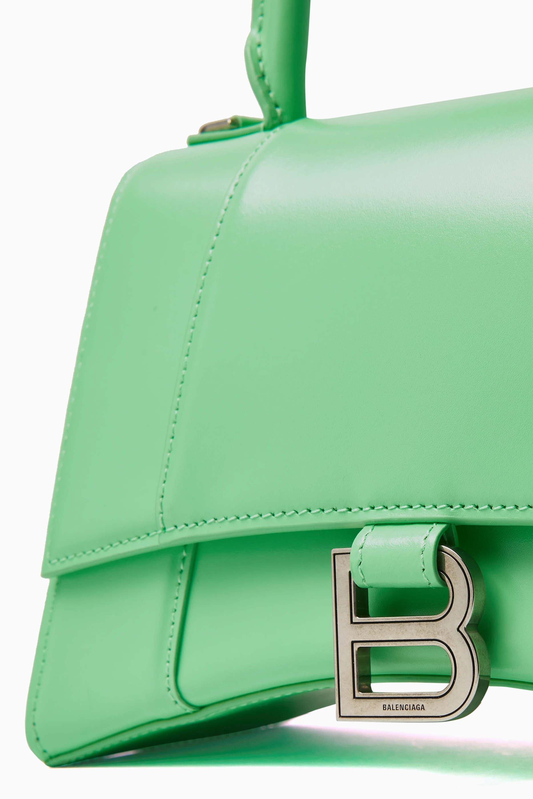 Balenciaga neon green bag hotsell