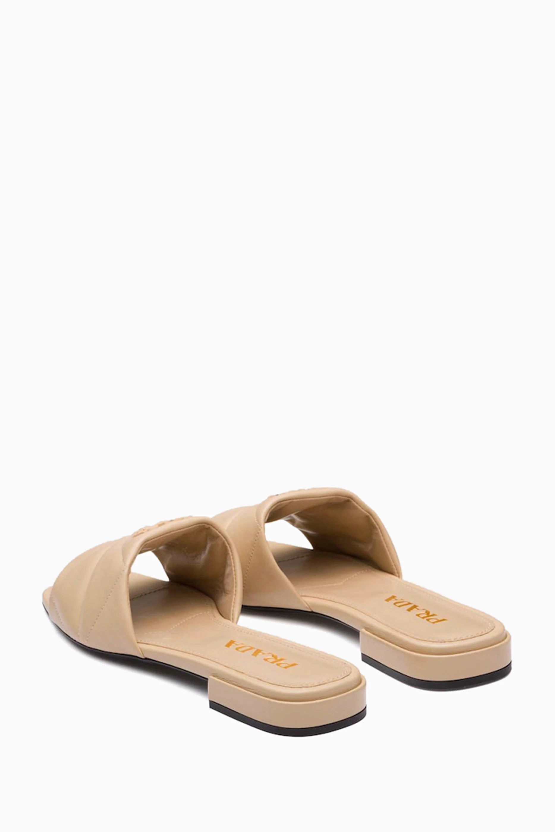 Prada tan sandals hotsell