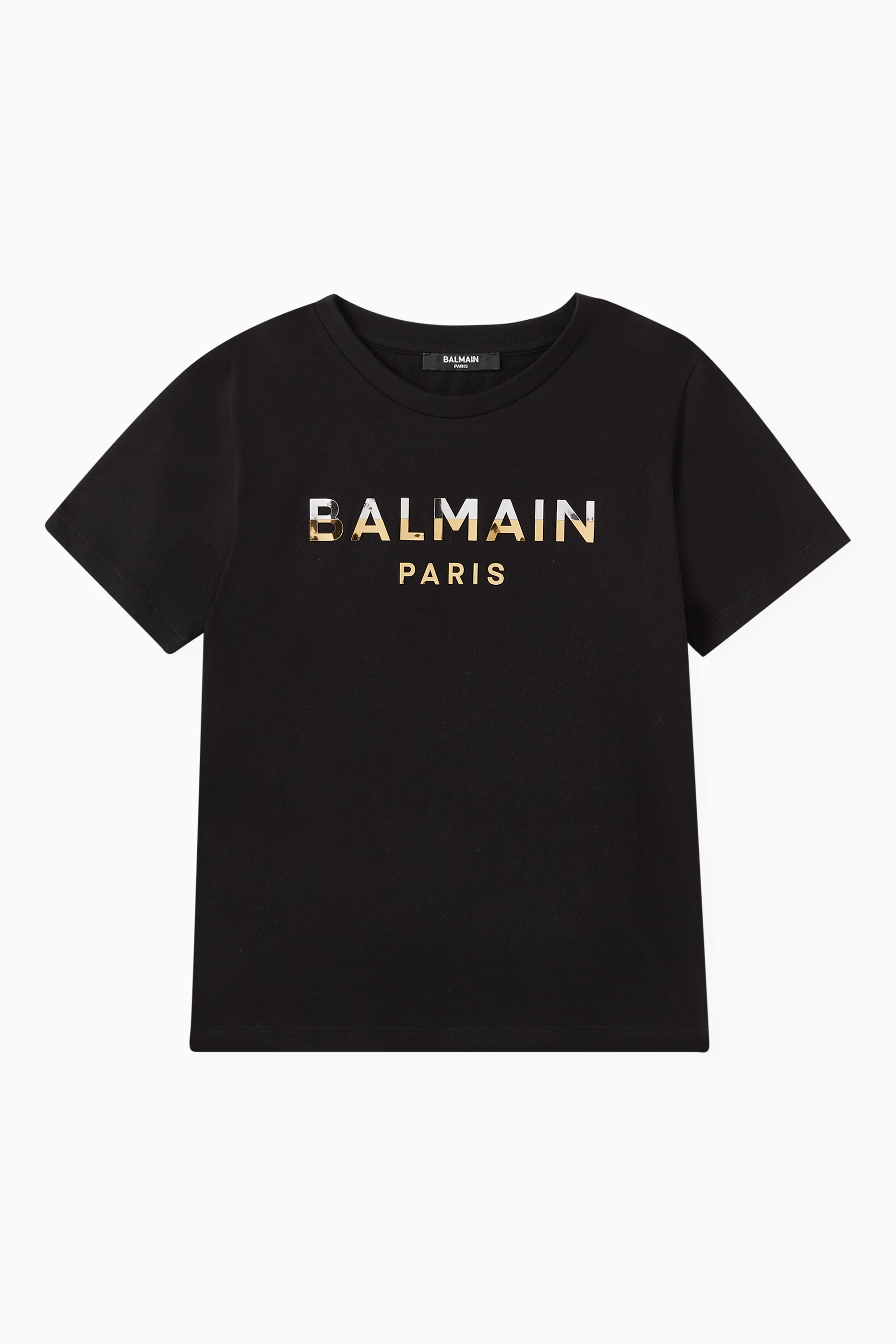 Black balmain new arrivals t shirt