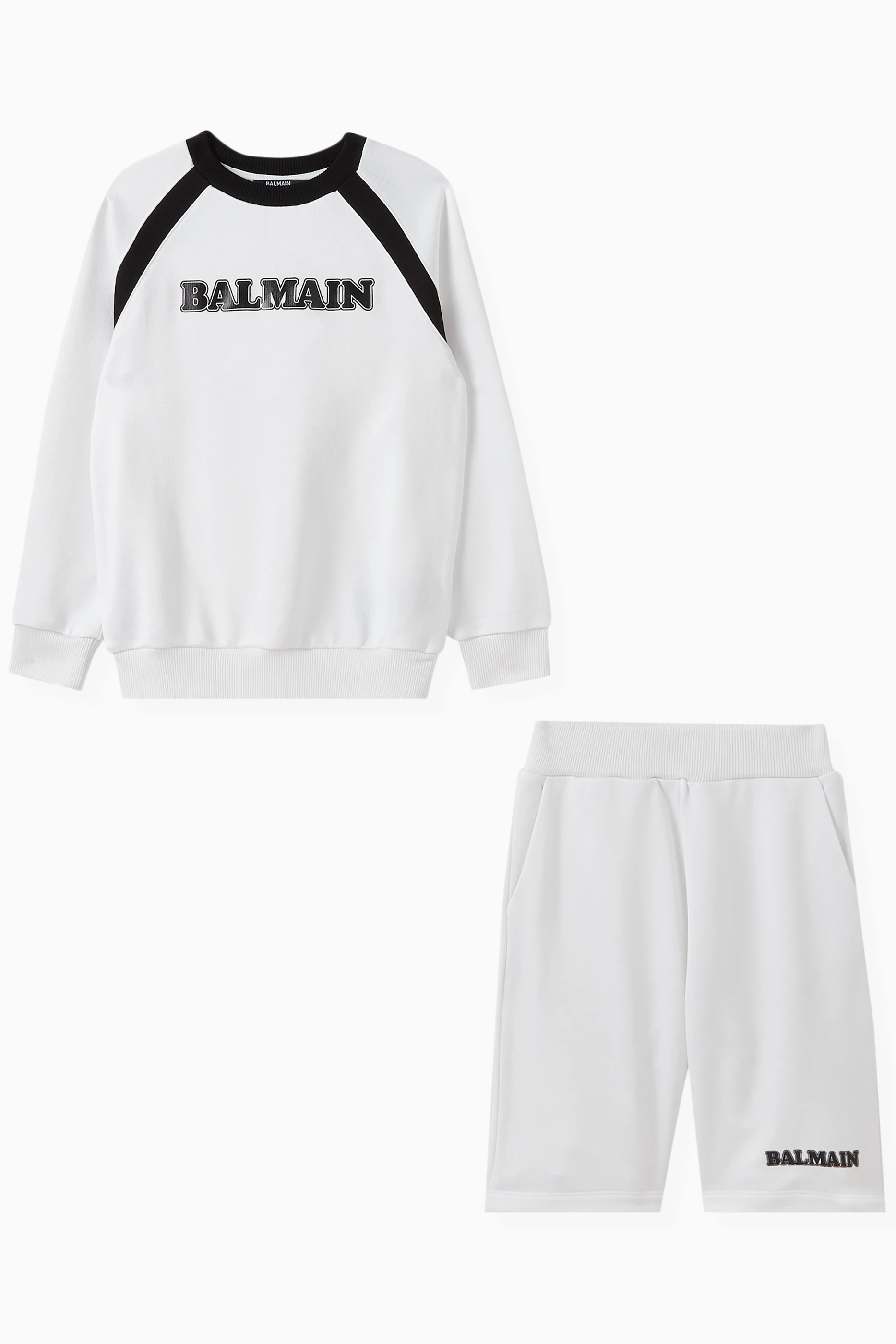 Balmain best sale tracksuit set
