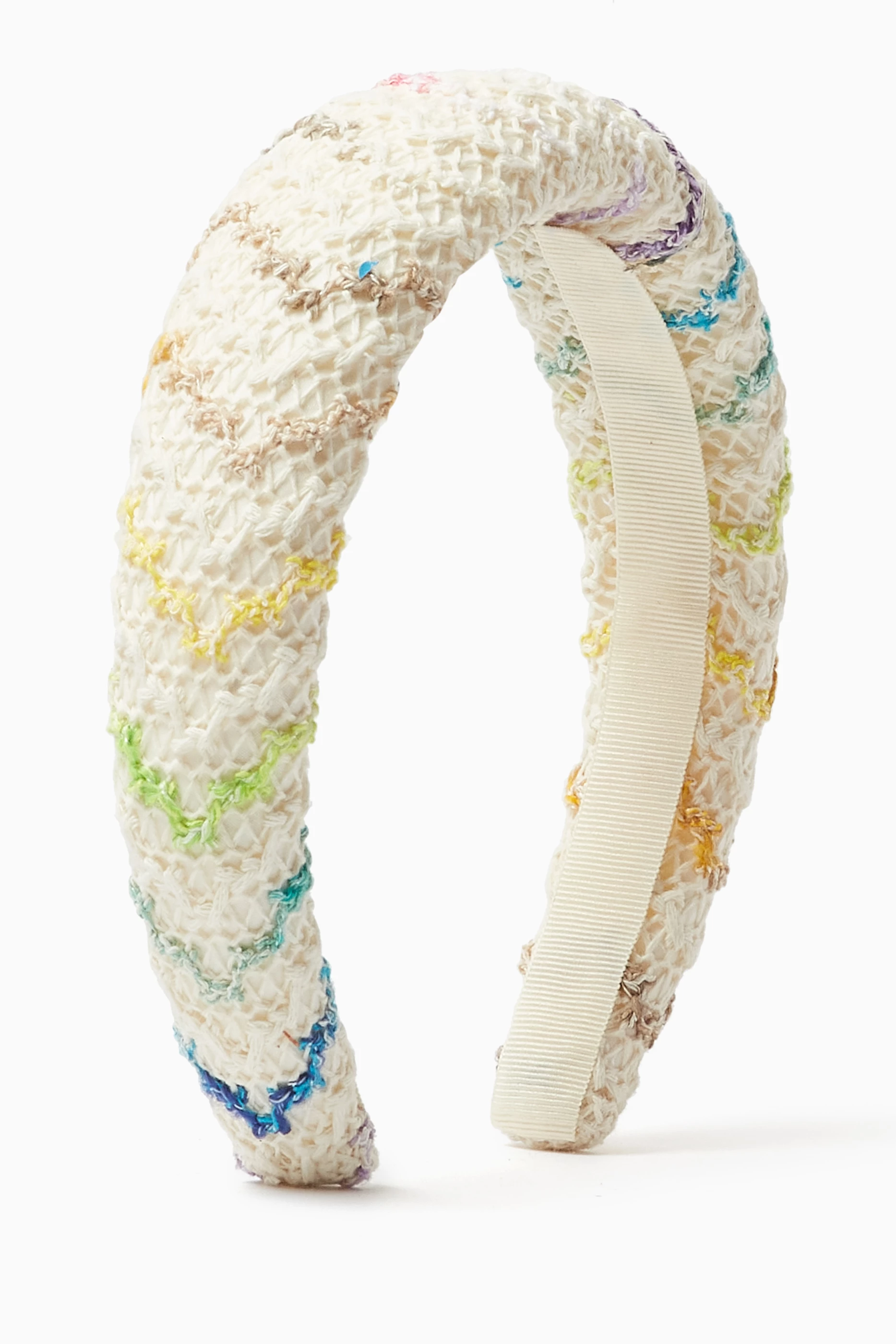 Buy Missoni Neutral Headband in Crochet for Girls in UAE Ounass