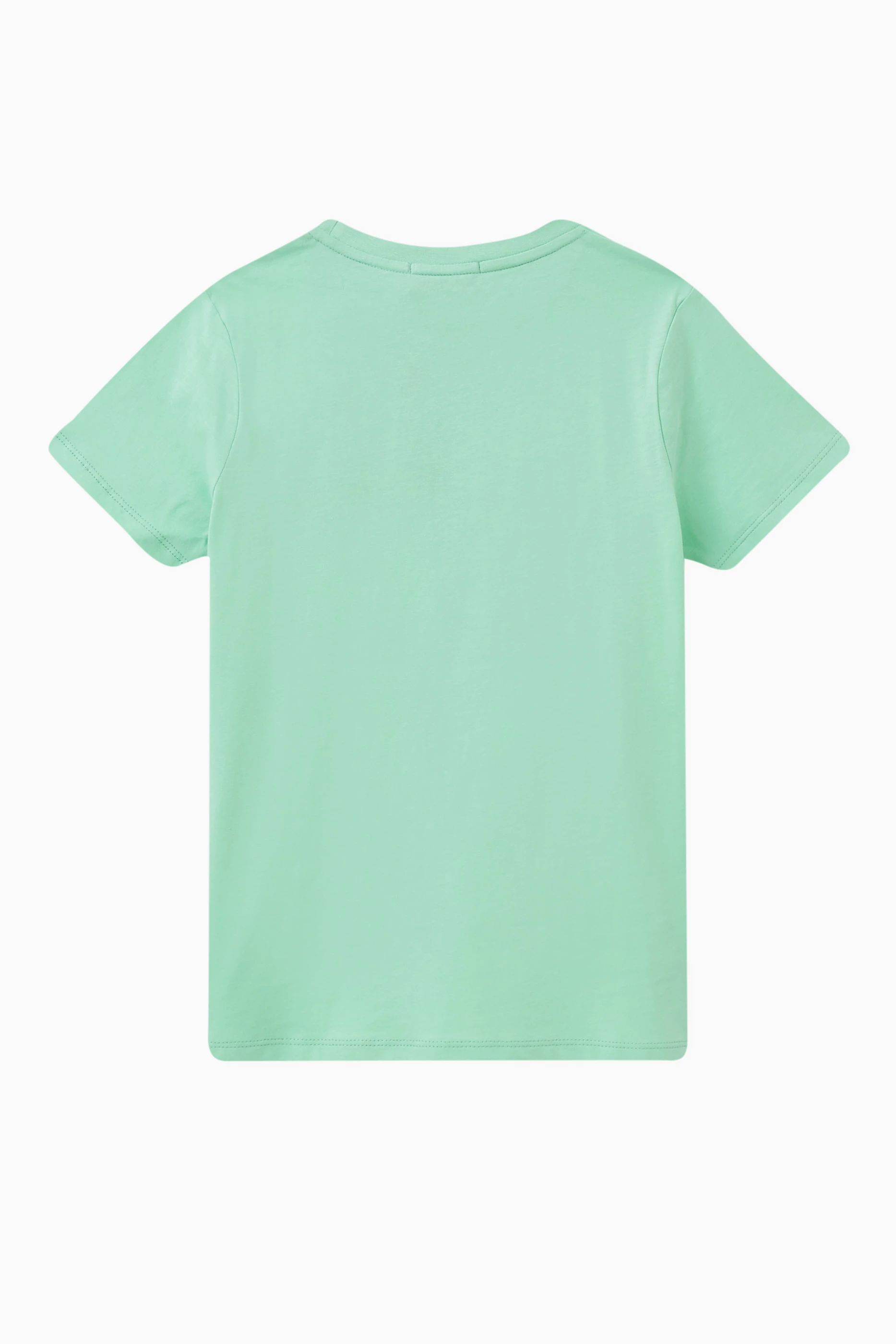 Green plain t hot sale shirt