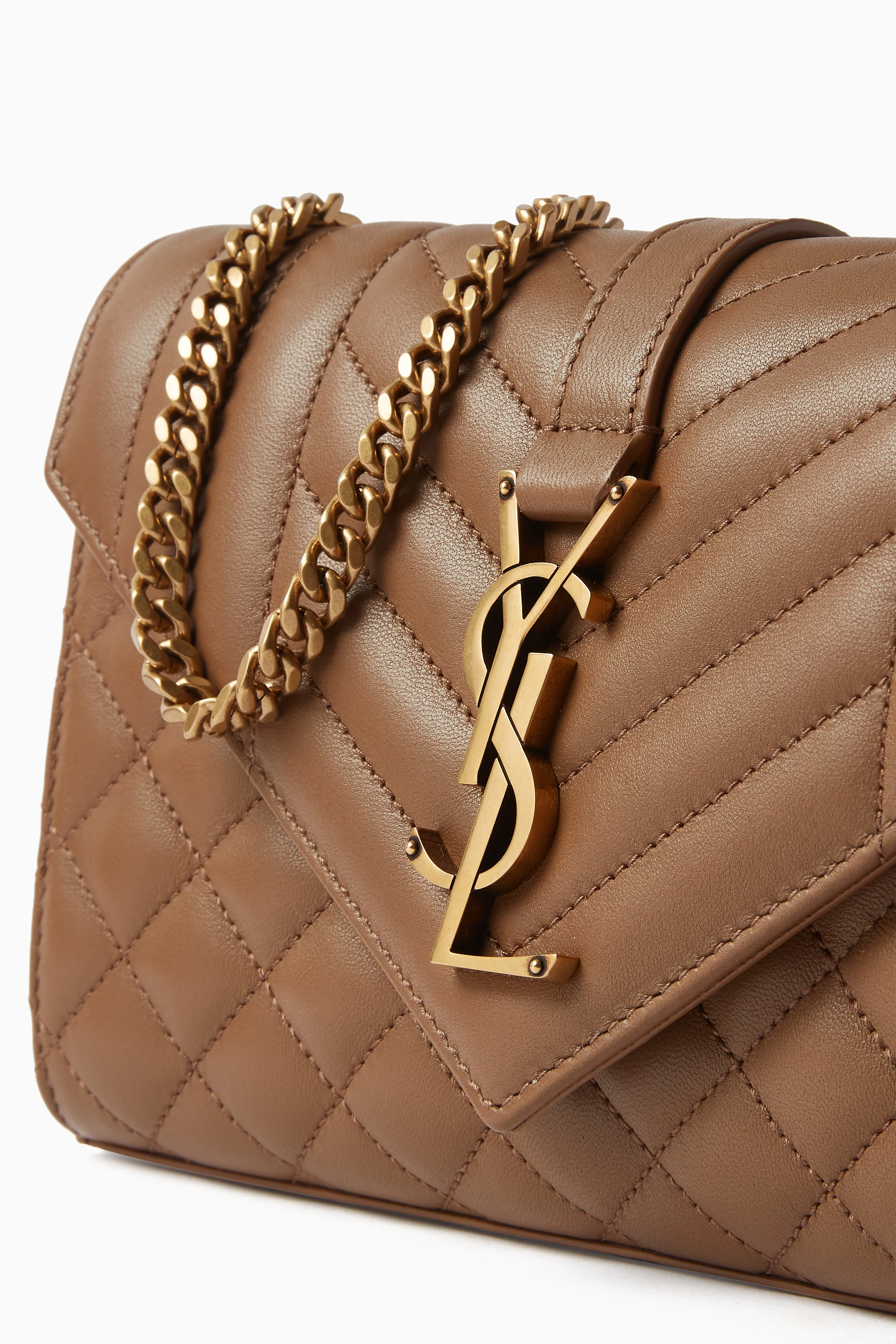 Ysl medium tri shop quilt envelope bag