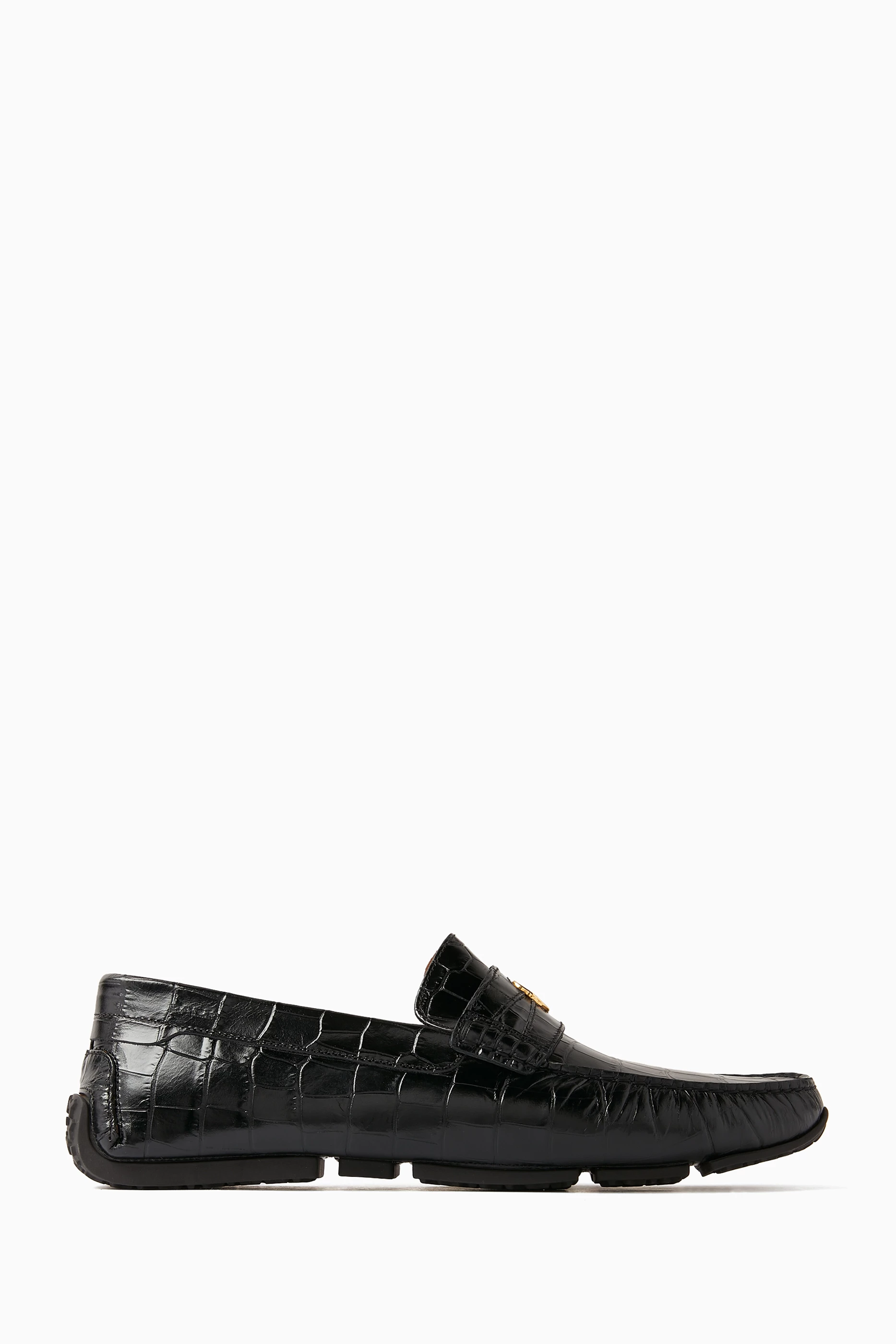 Croc sales embossed shoes
