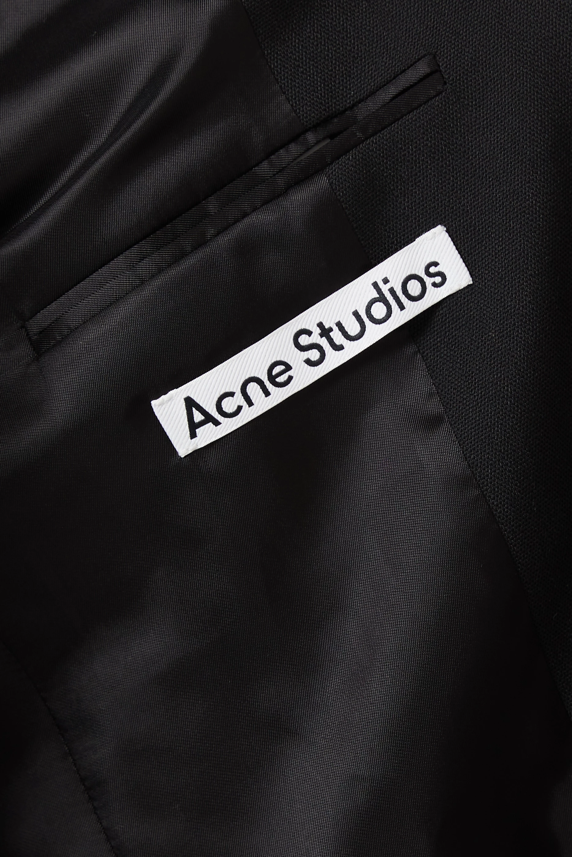 Acne studios 2025 black jacket