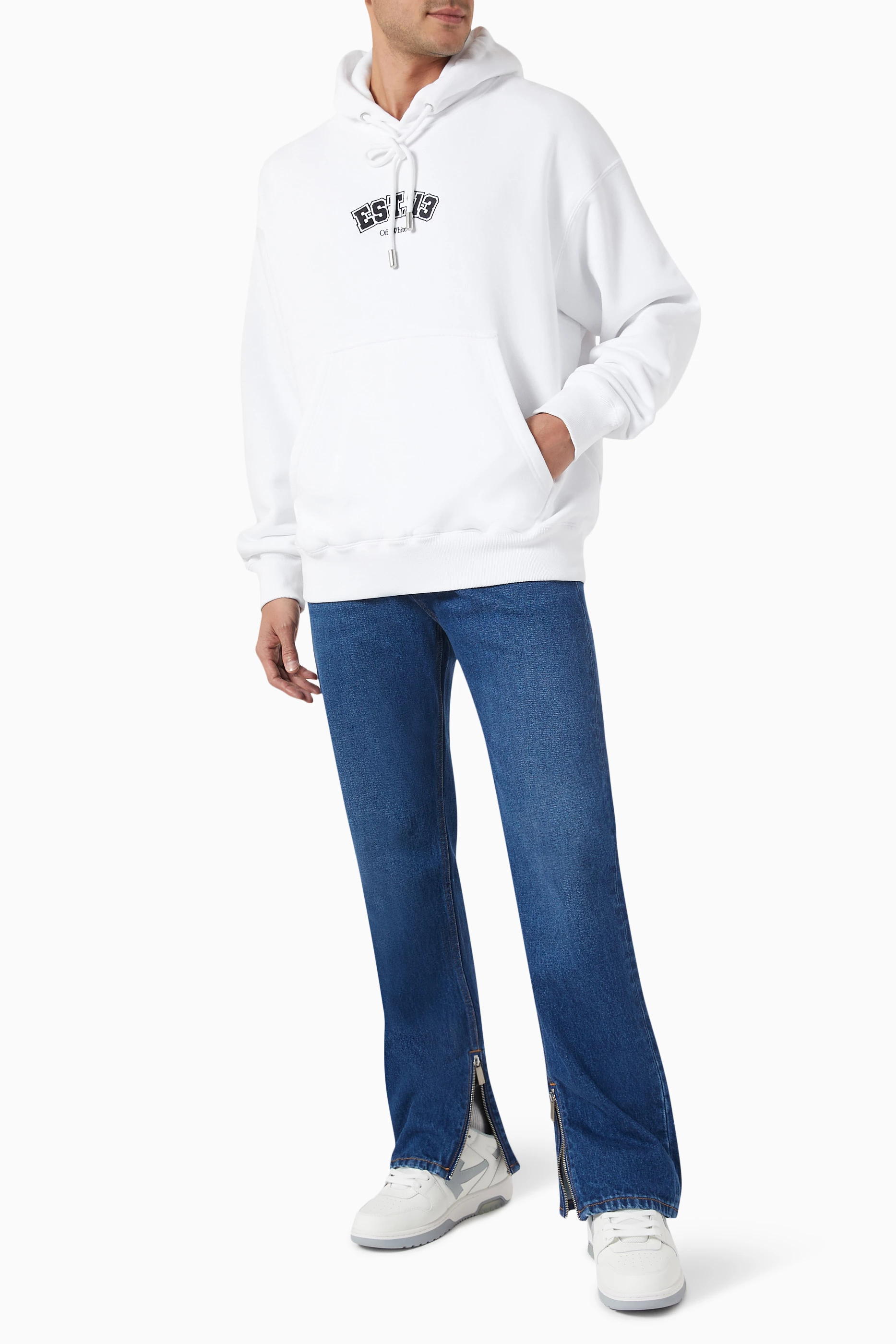 Oversized hoodie mens top