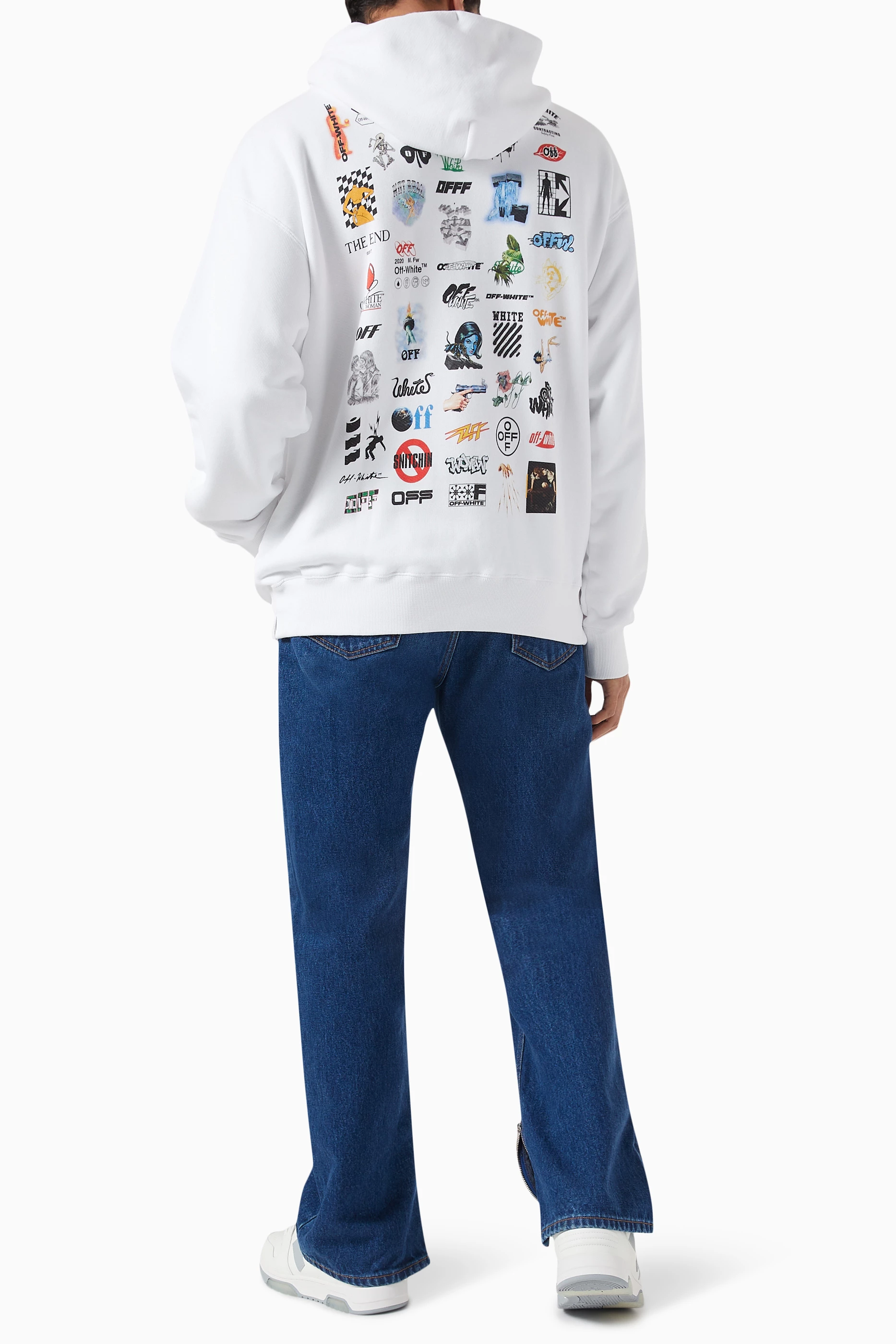 Off white hotsell nasa hoodie