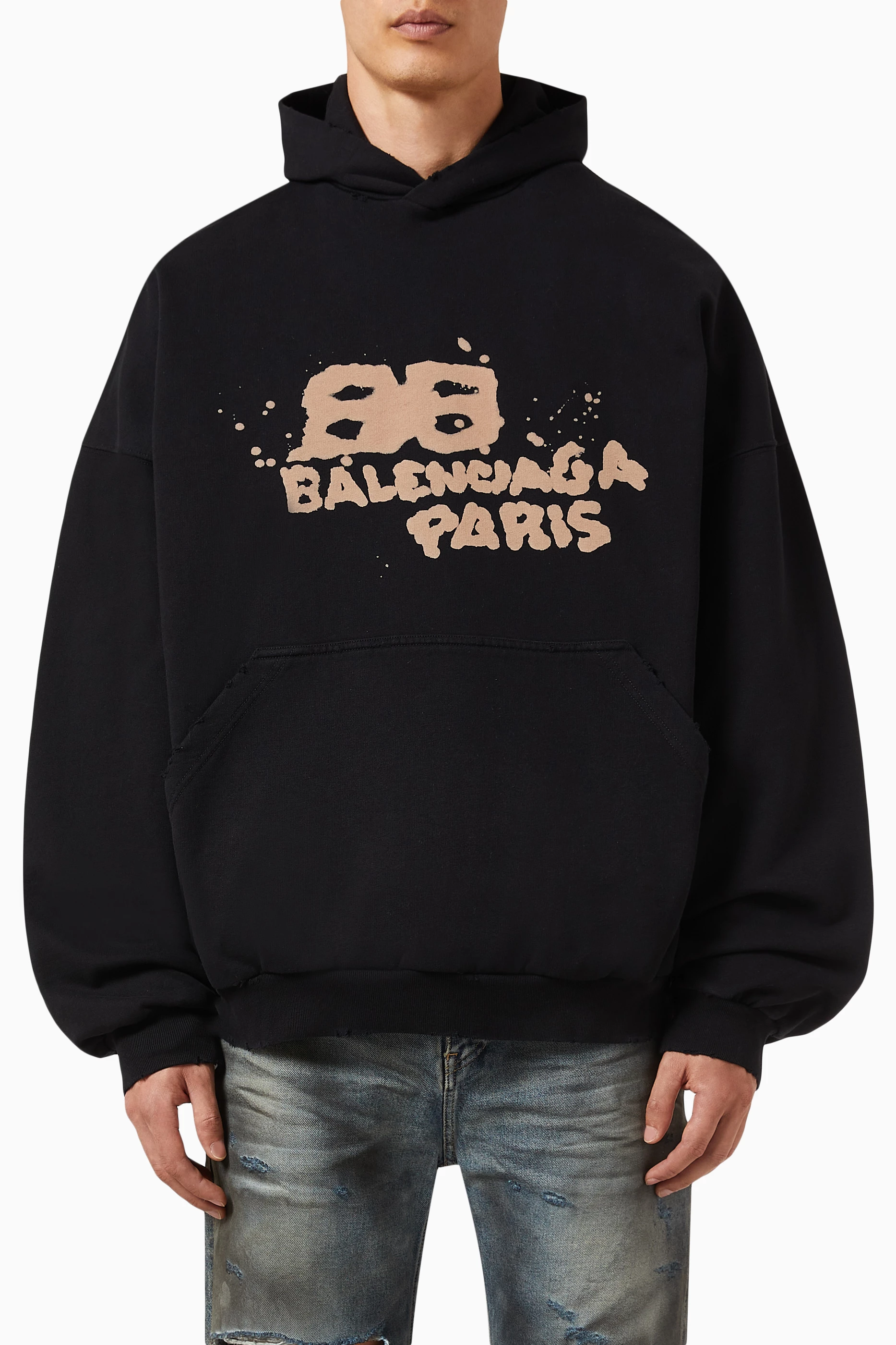 Balenciaga iphone pocket hoodie store