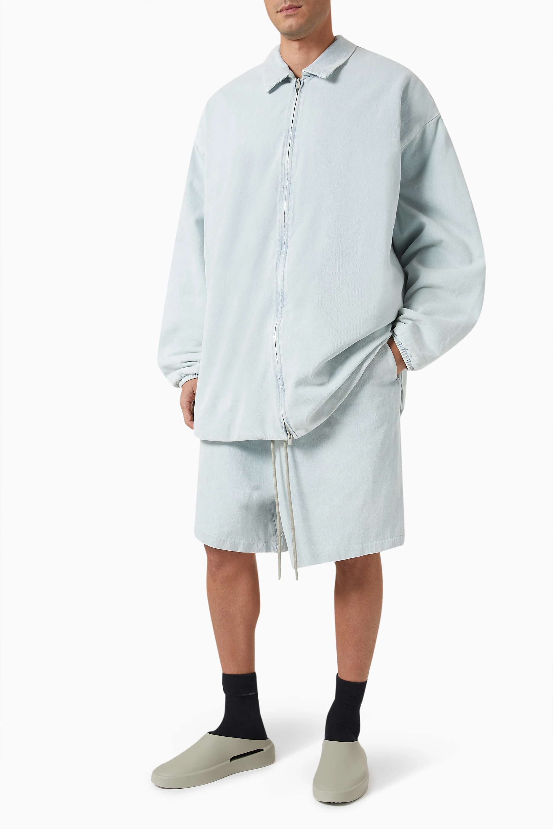 Fear of deals god denim shorts