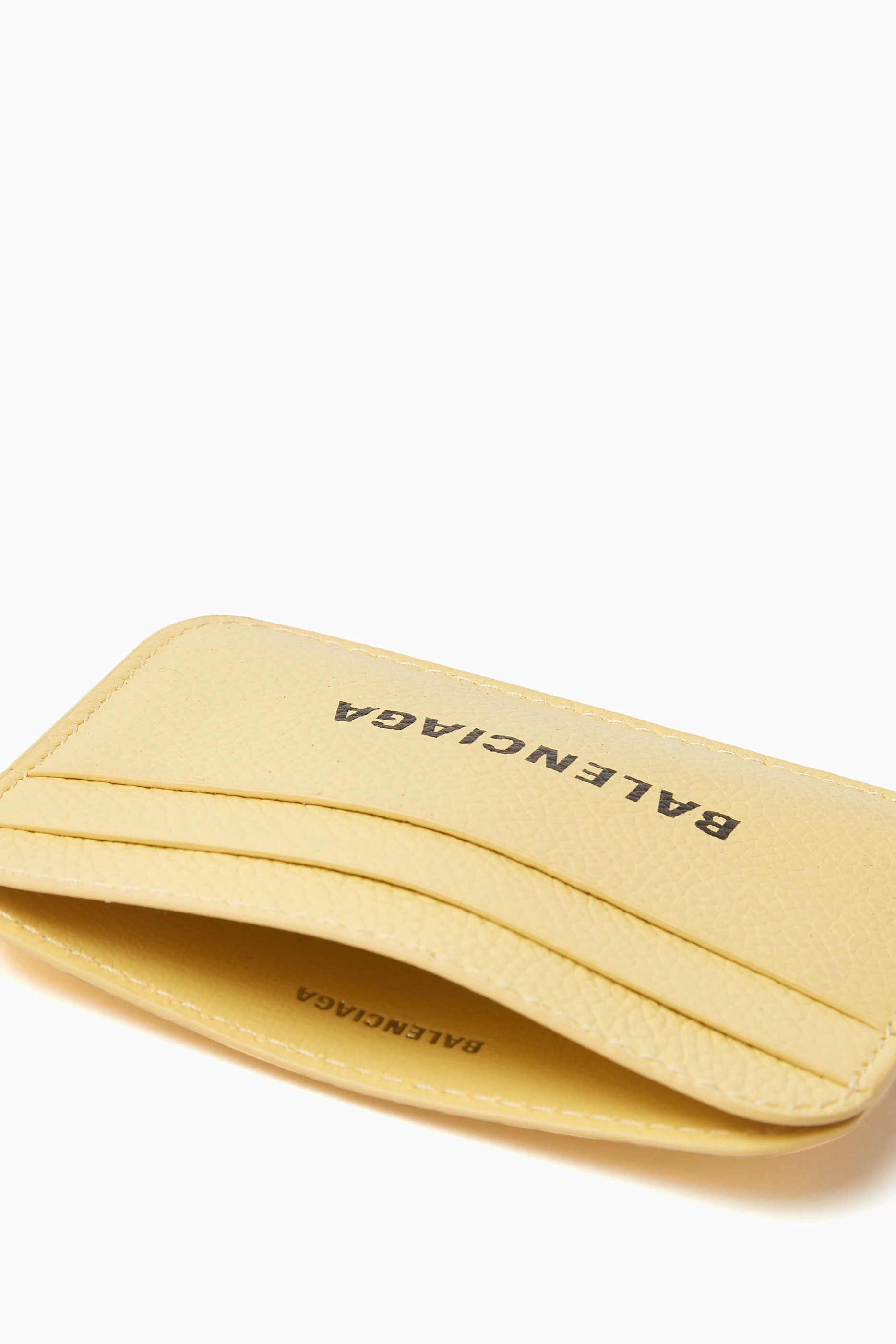 Balenciaga cheap yellow wallet