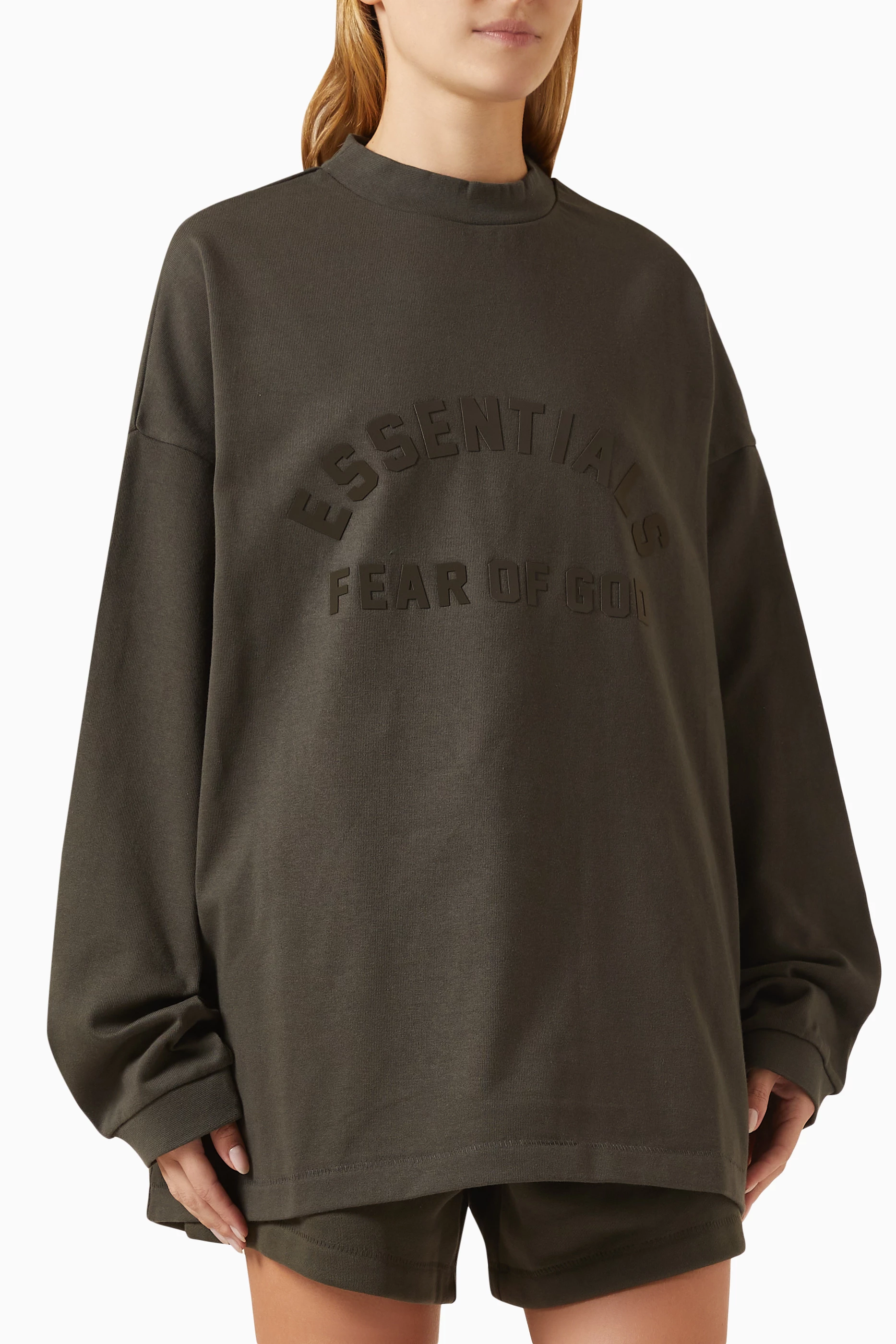 Basic shop crewneck sweatshirt