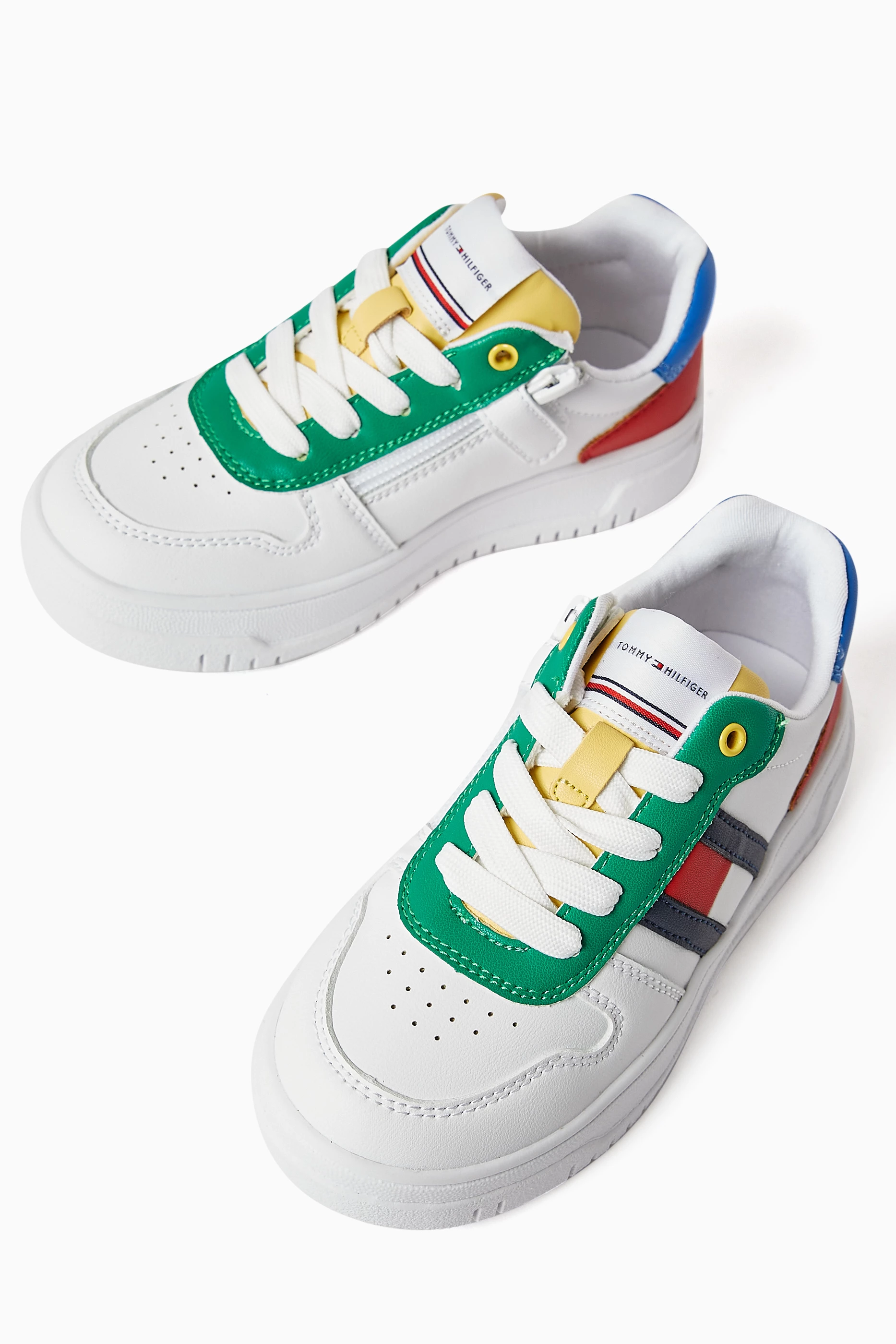 Tommy hilfiger orange new arrivals shoes