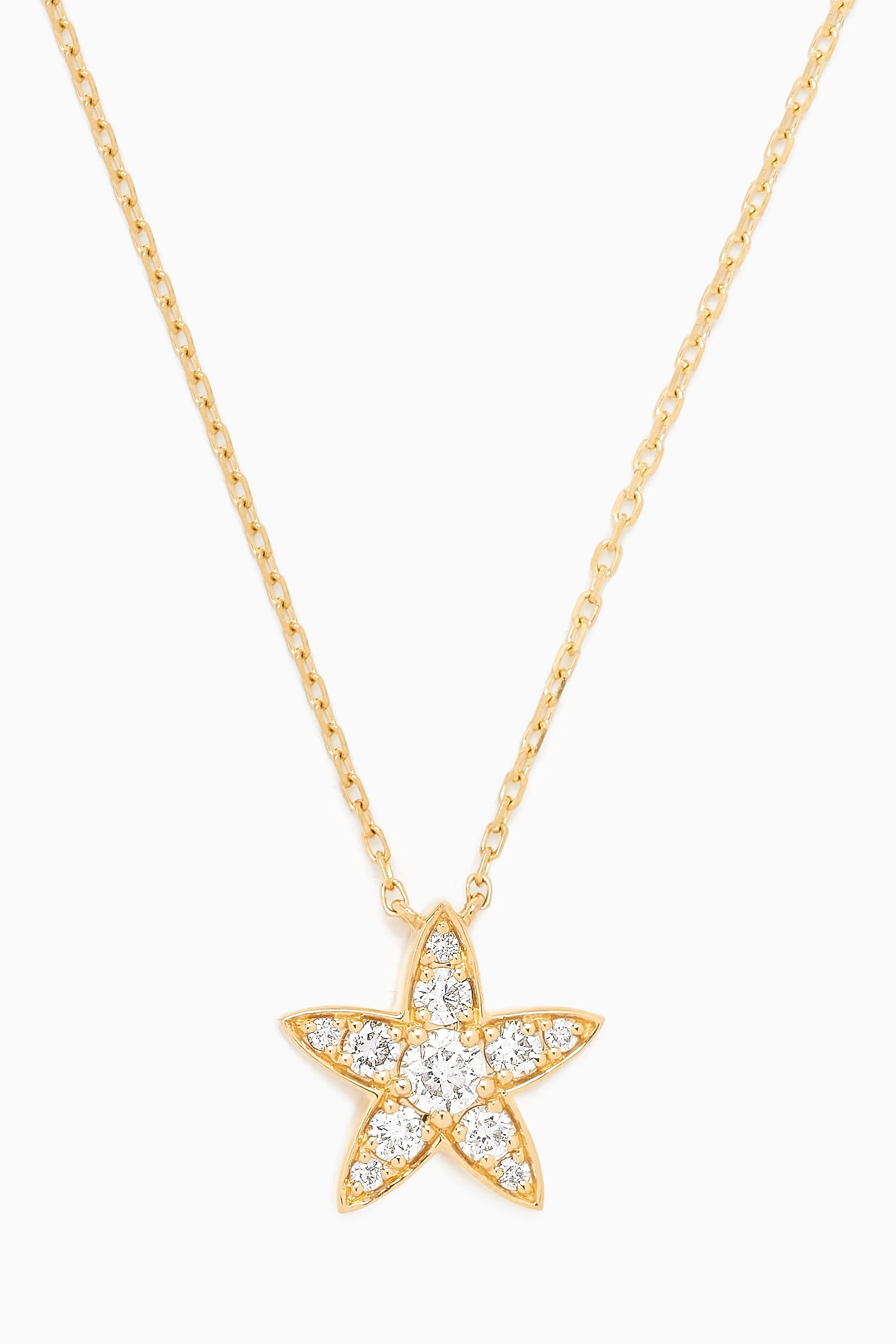 Diamond shop star necklace