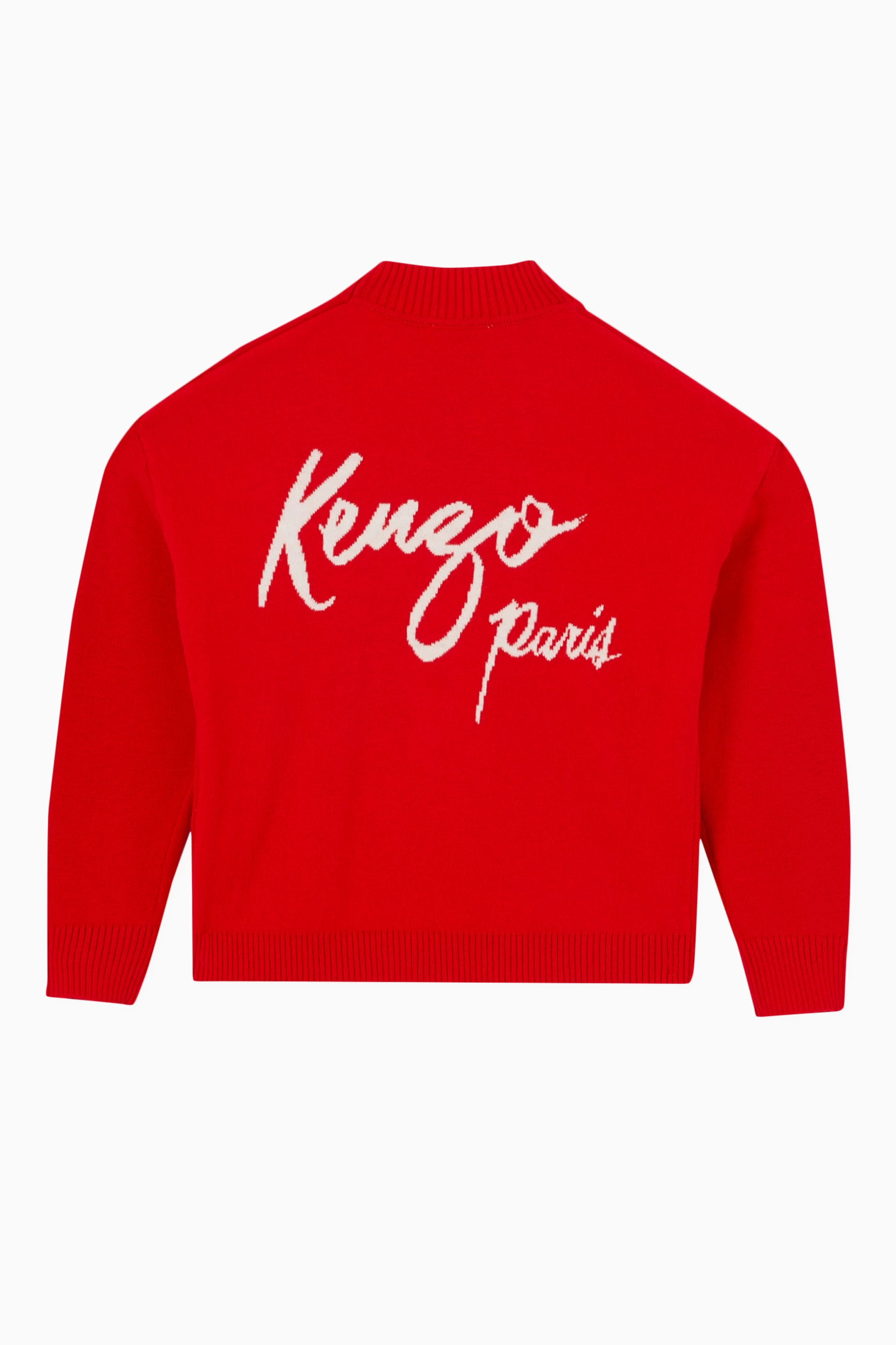 Red kenzo top jumper womens
