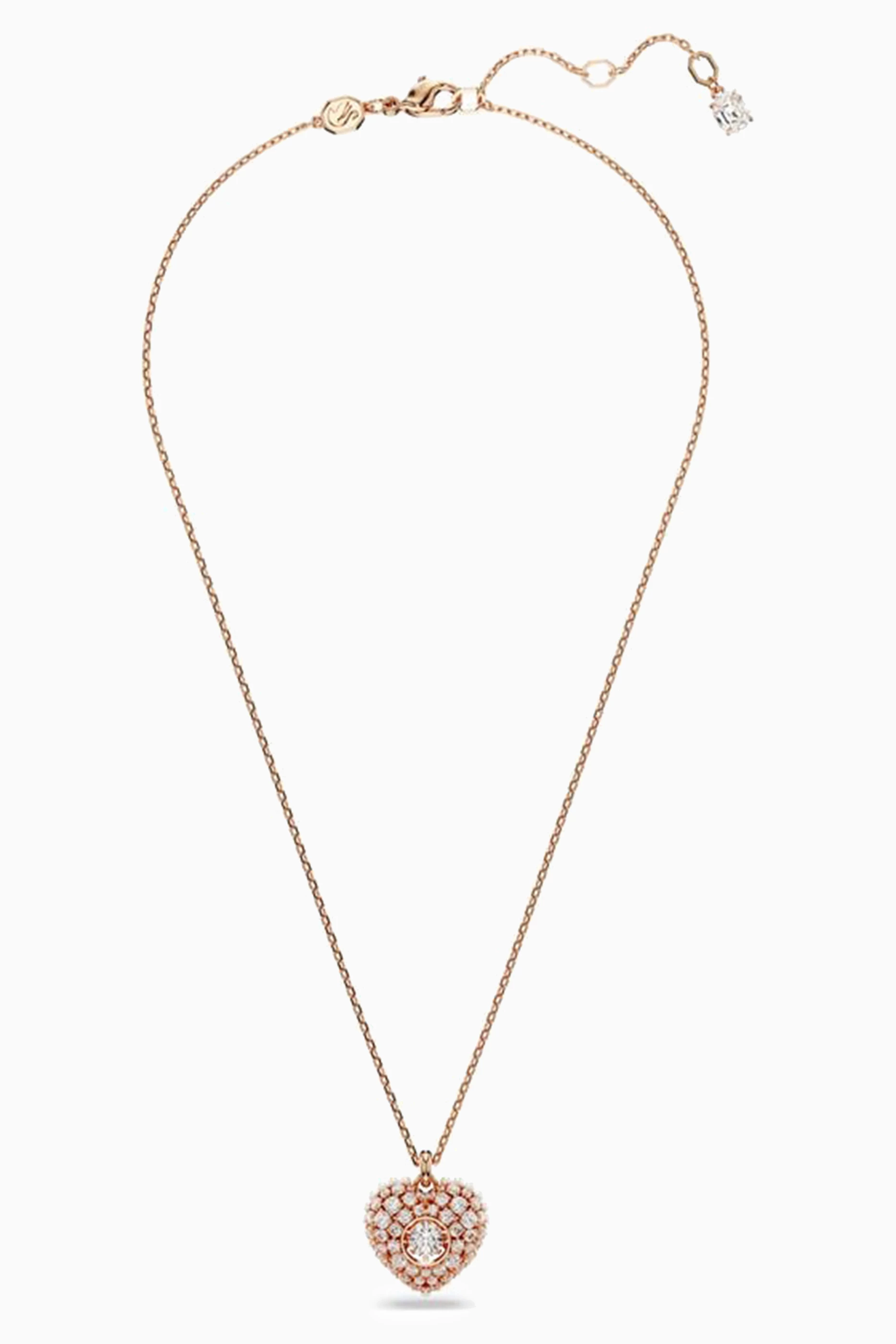 Swarovski heart locket necklace deals