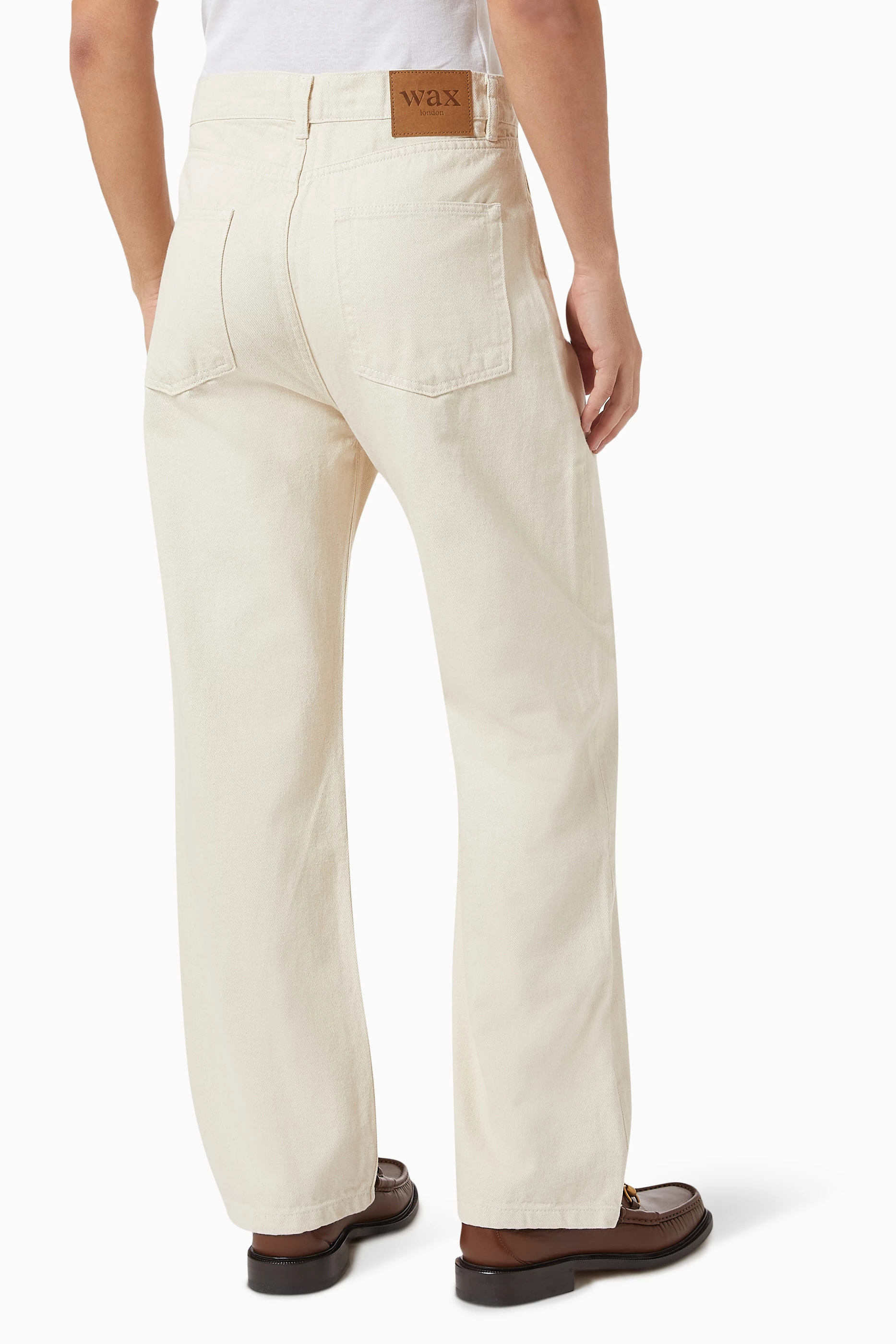 Wax on sale jeans khaki