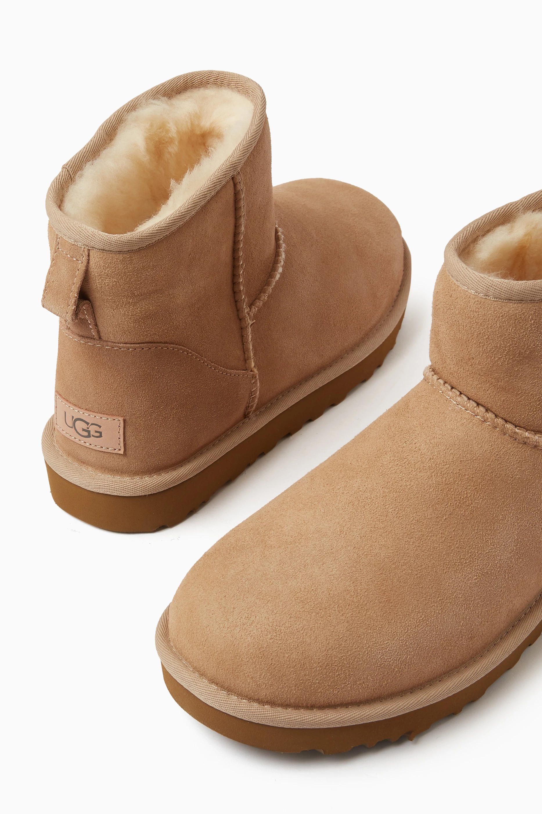 Ugg classic mini ii logo exclusive deals boots