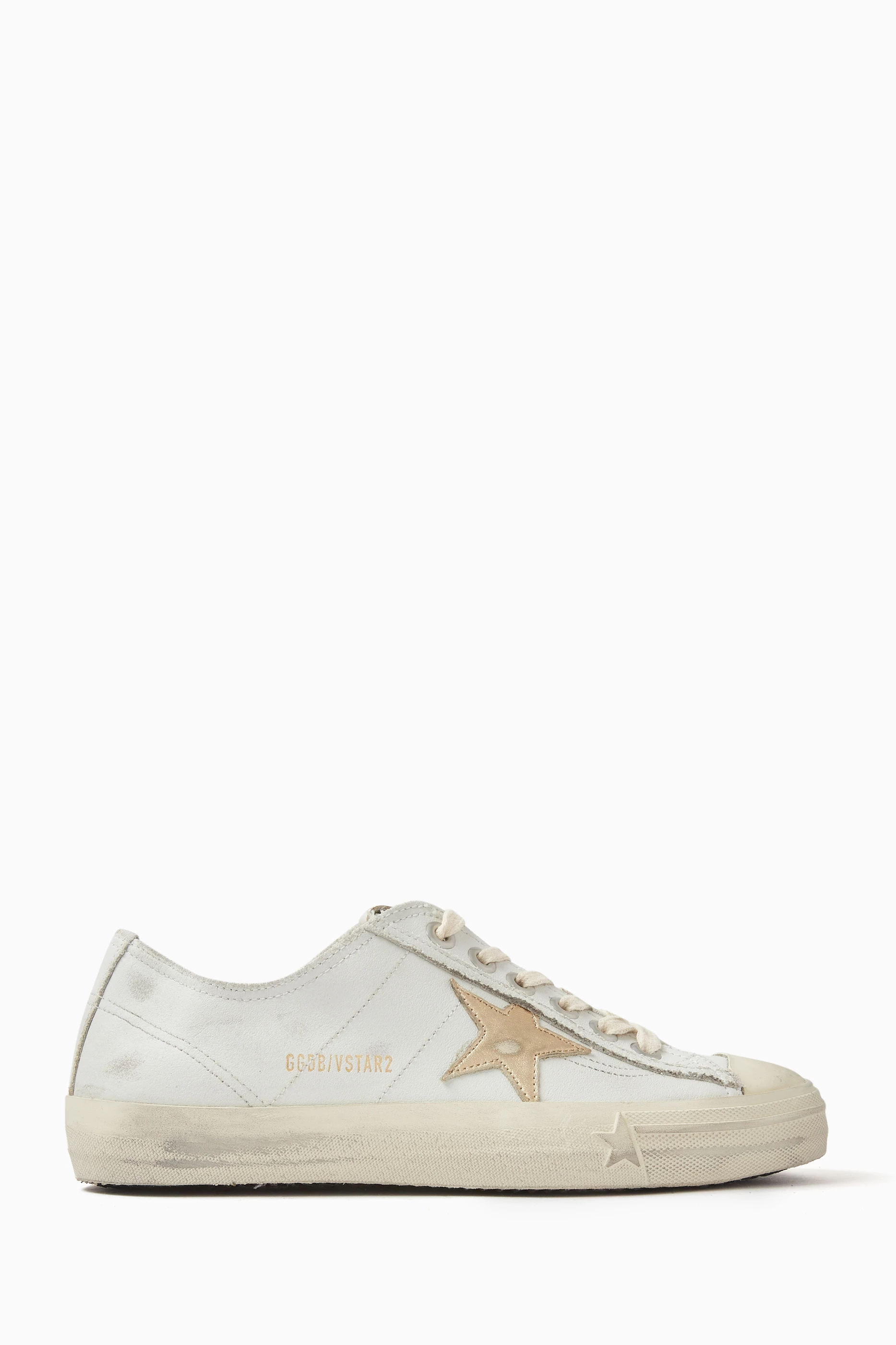 Gold golden goose sneakers sale