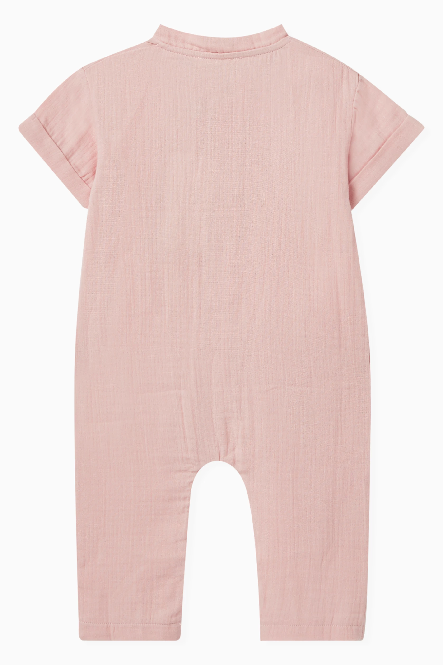 Pink baby onesie discount