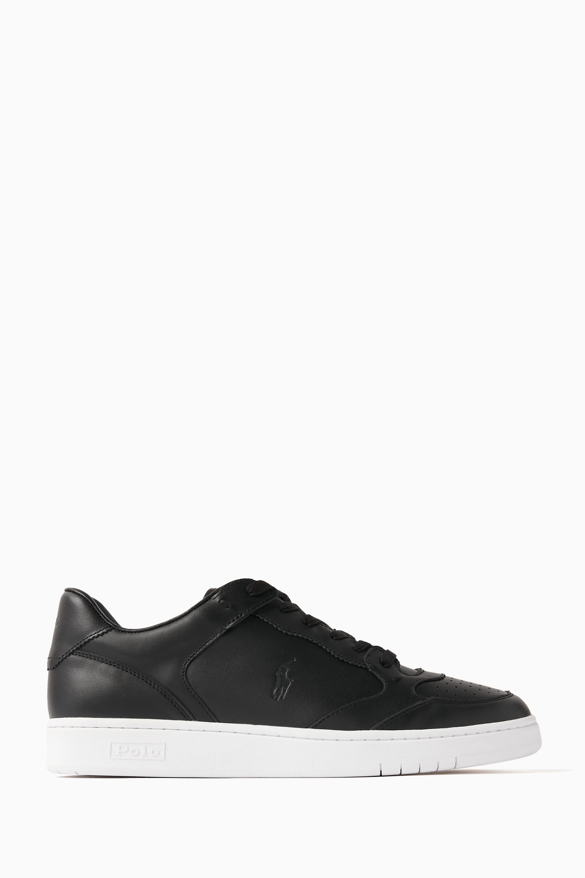 Black polo sales dress shoes