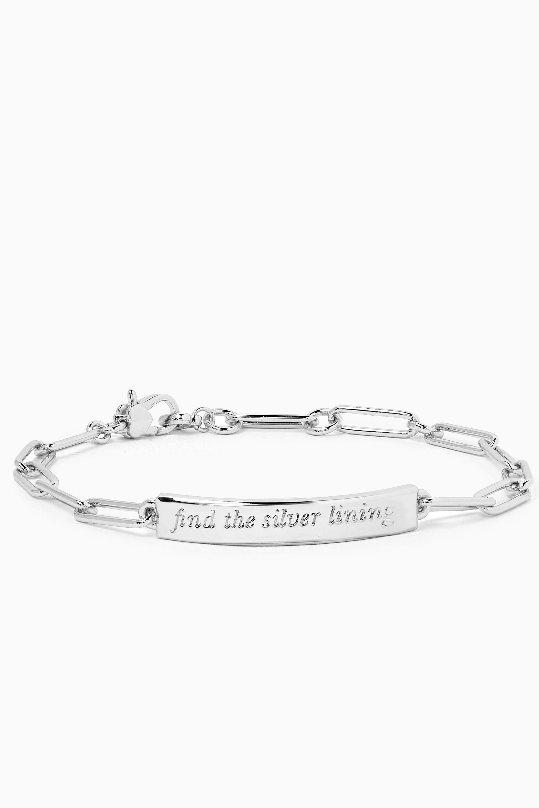 Kate spade top silver lining bangle