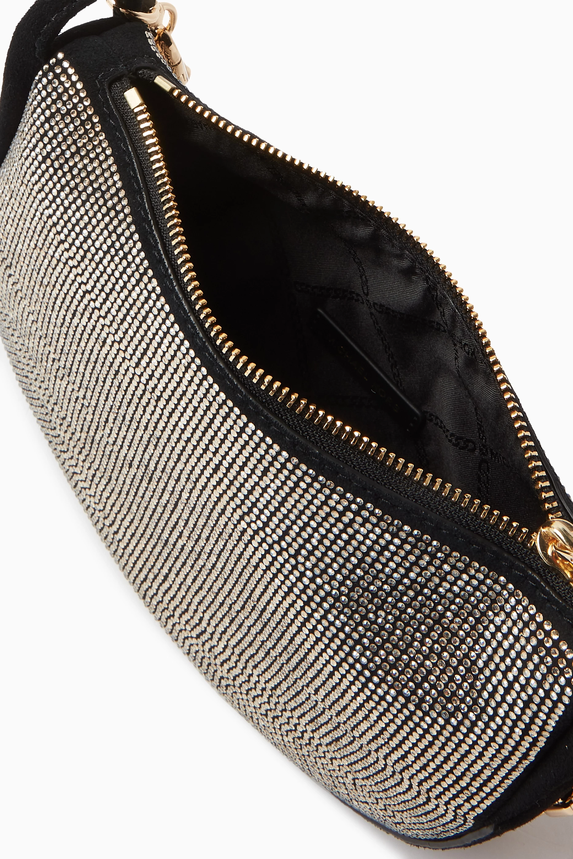 Buy Michael Kors Black Small Kendal Bracelet Pouchette in Brushed