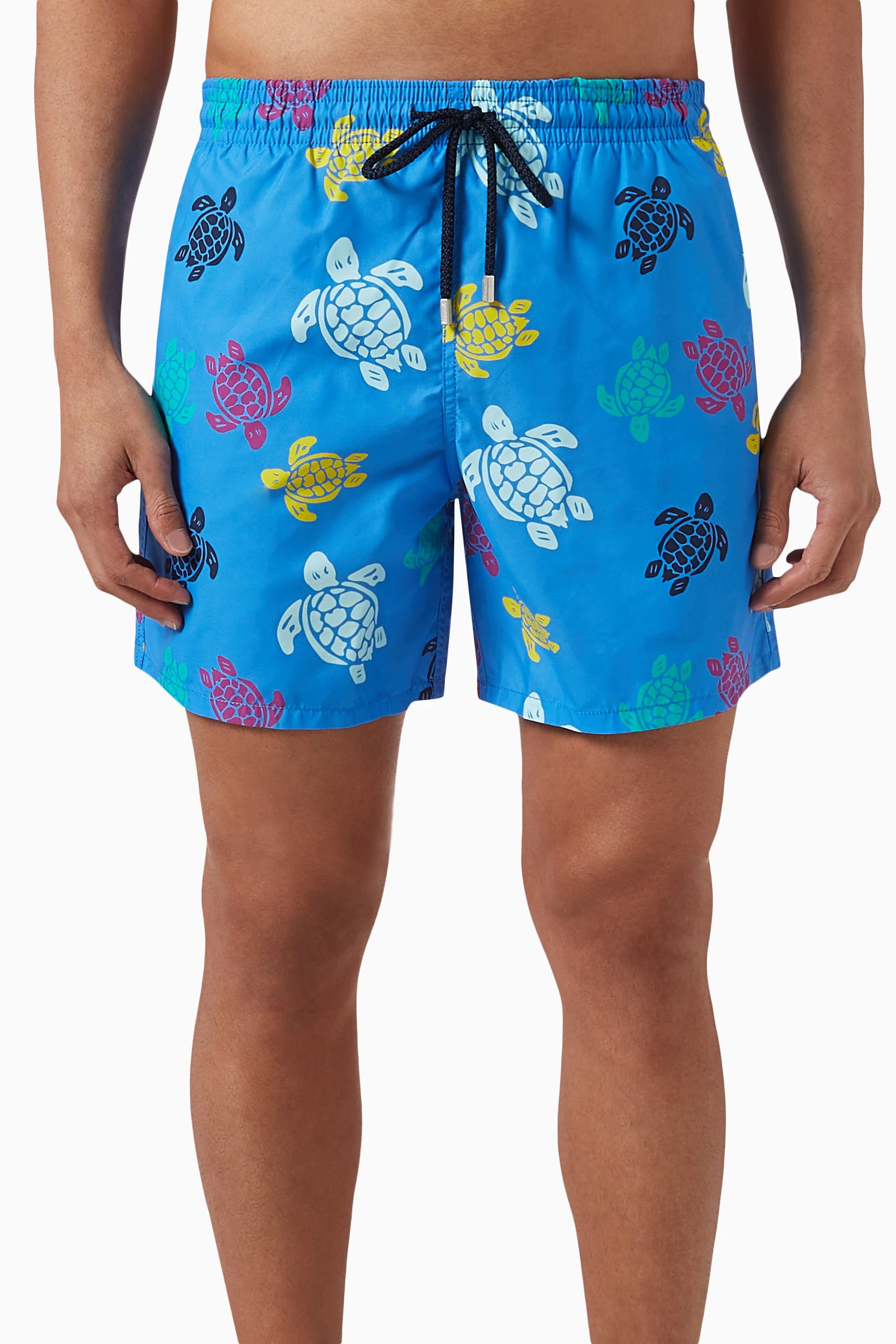 Buy Vilebrequin Multicolour Ronde des Tortues Swim Shorts in