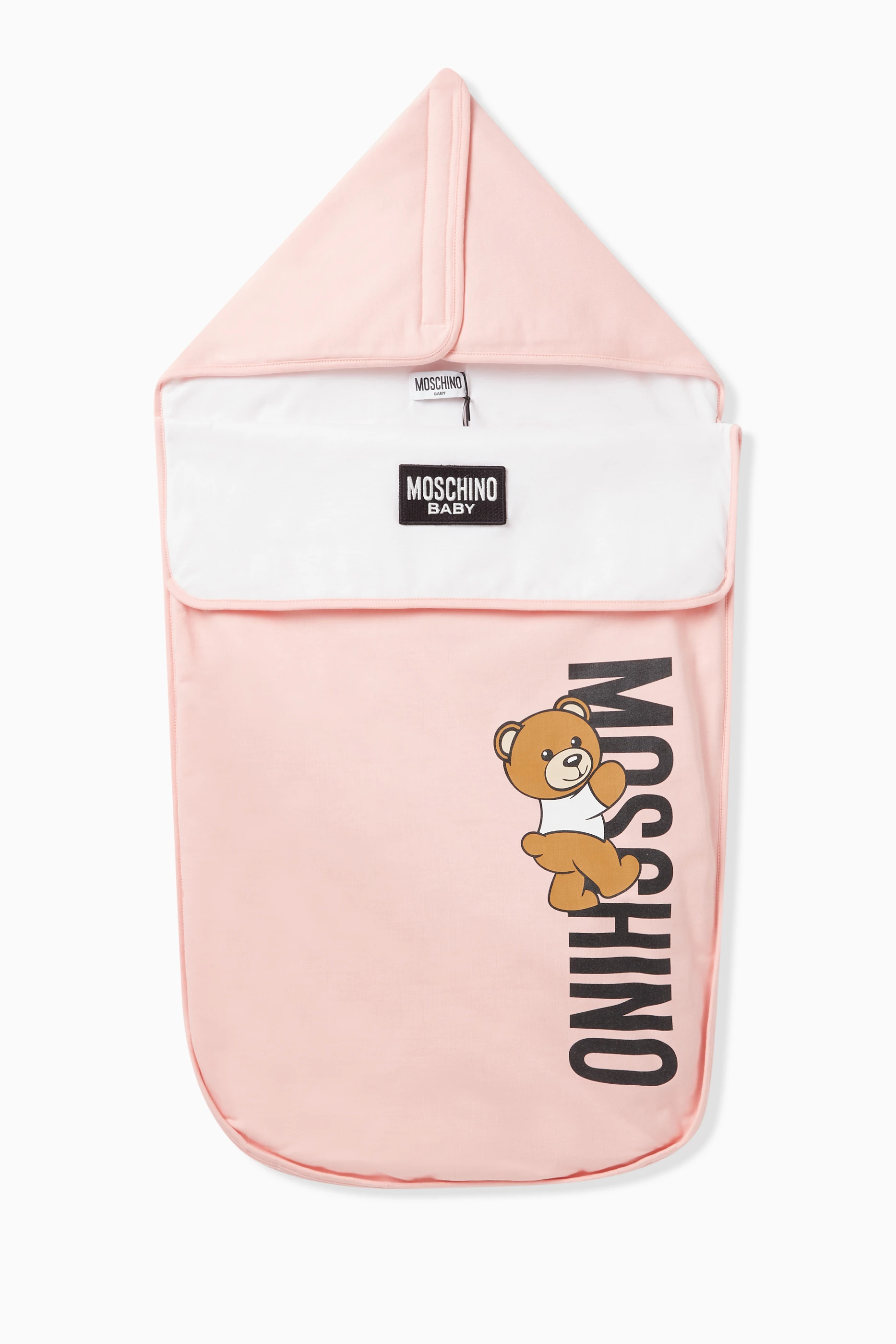 Moschino diaper bag hotsell pink