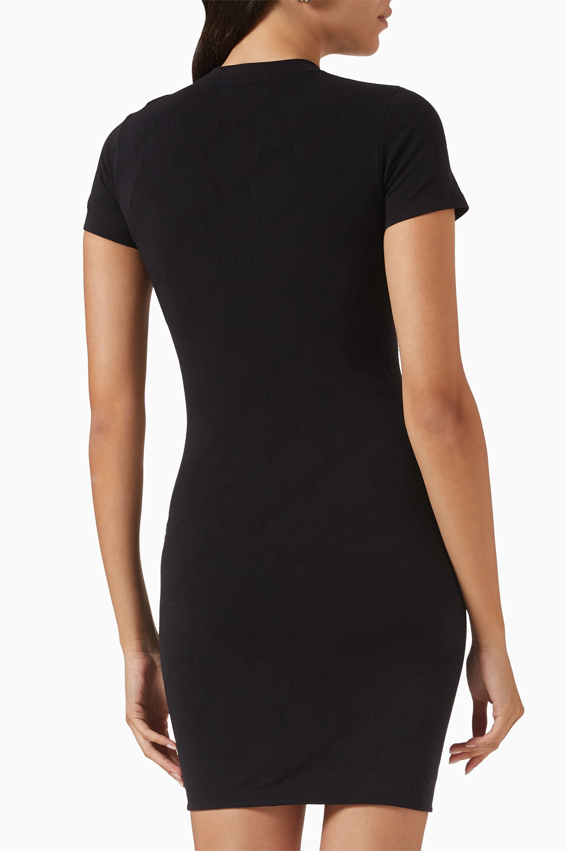 Calvin klein black dress with pearls clearance